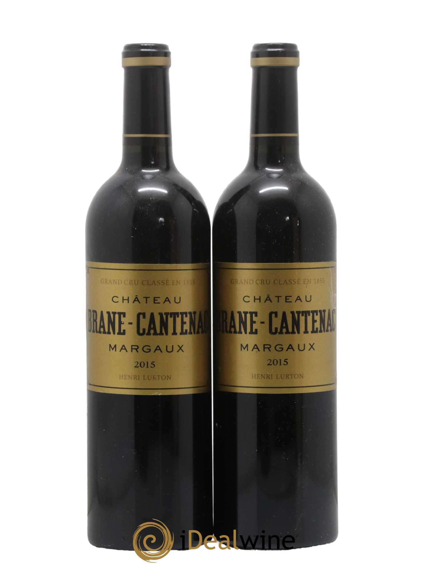 Château Brane Cantenac 2ème Grand Cru Classé 2015 - Lot de 2 bouteilles - 0