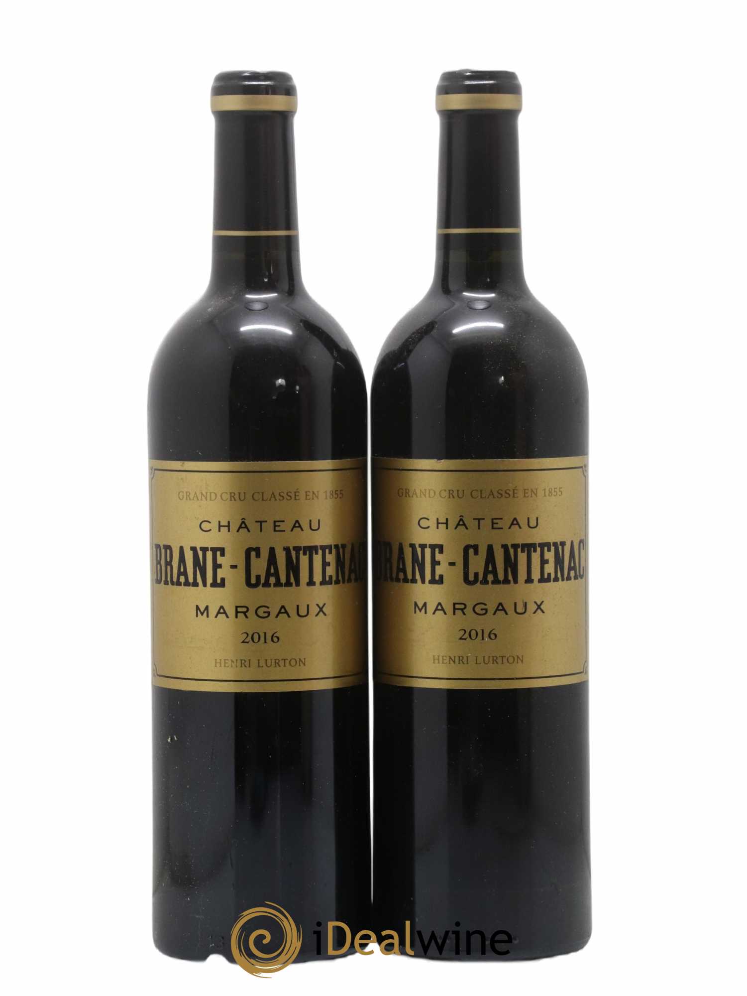 Château Brane Cantenac 2ème Grand Cru Classé 2016 - Lot de 2 bouteilles - 0