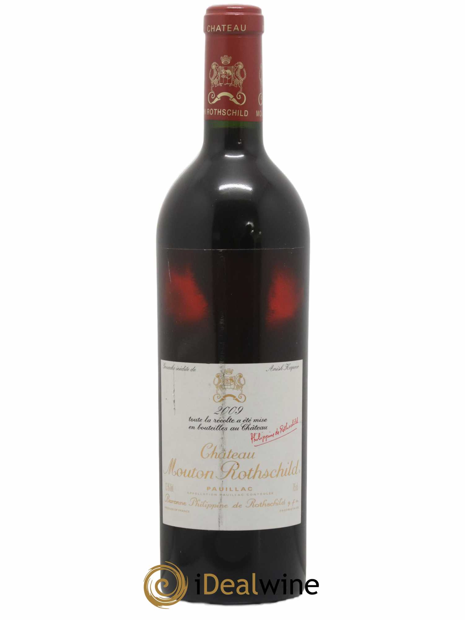 Château Mouton Rothschild 1er Grand Cru Classé 2009 - Lot de 1 bouteille - 0