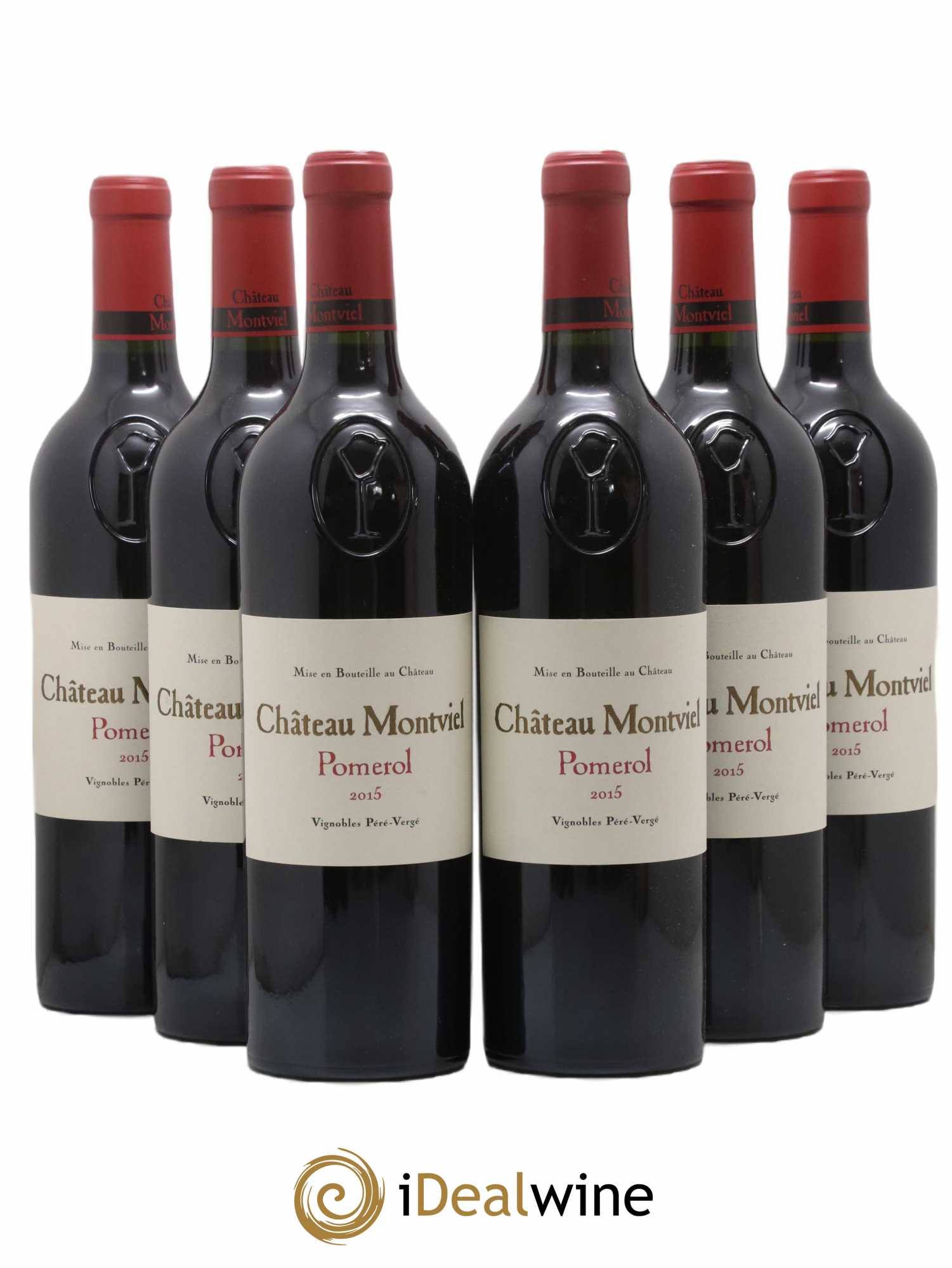 Château Montviel 2015 - Lot de 6 bouteilles - 0