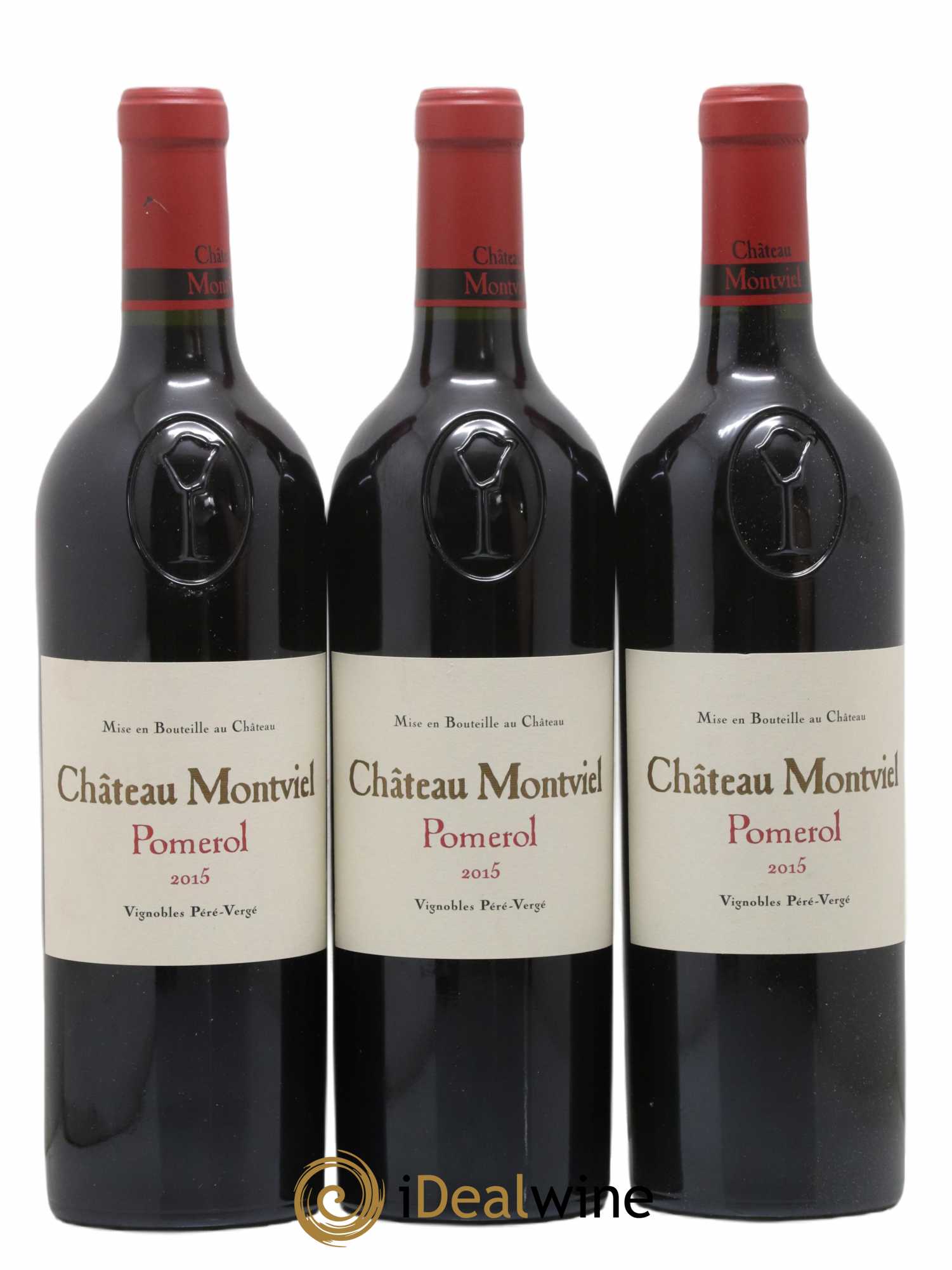 Château Montviel 2015 - Lot de 3 bouteilles - 0