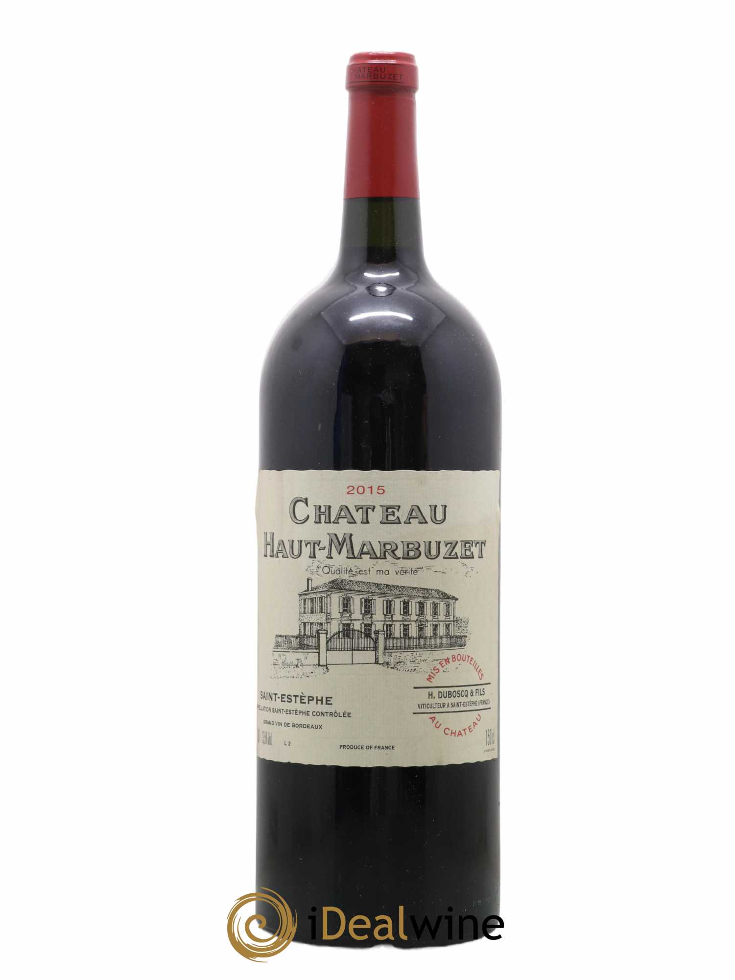 Château Haut Marbuzet 2015 - Lot de 1 magnum - 0