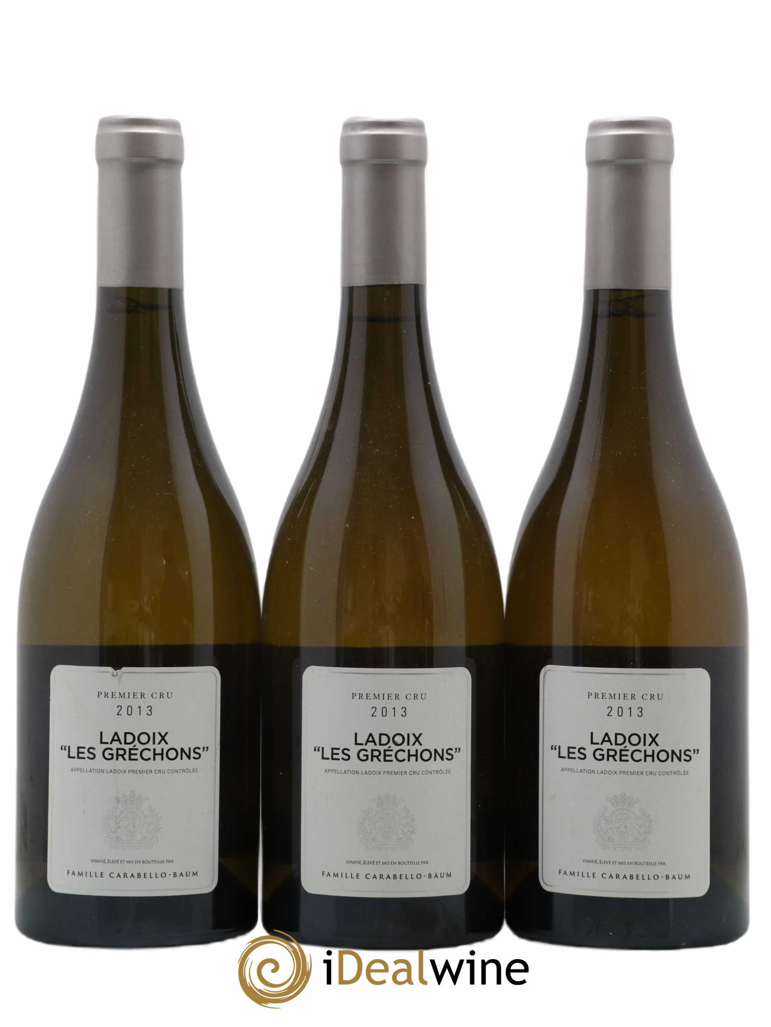 Ladoix 1er Cru Les Gréchons Carabello Baum 2013 - Lot de 3 bouteilles - 0