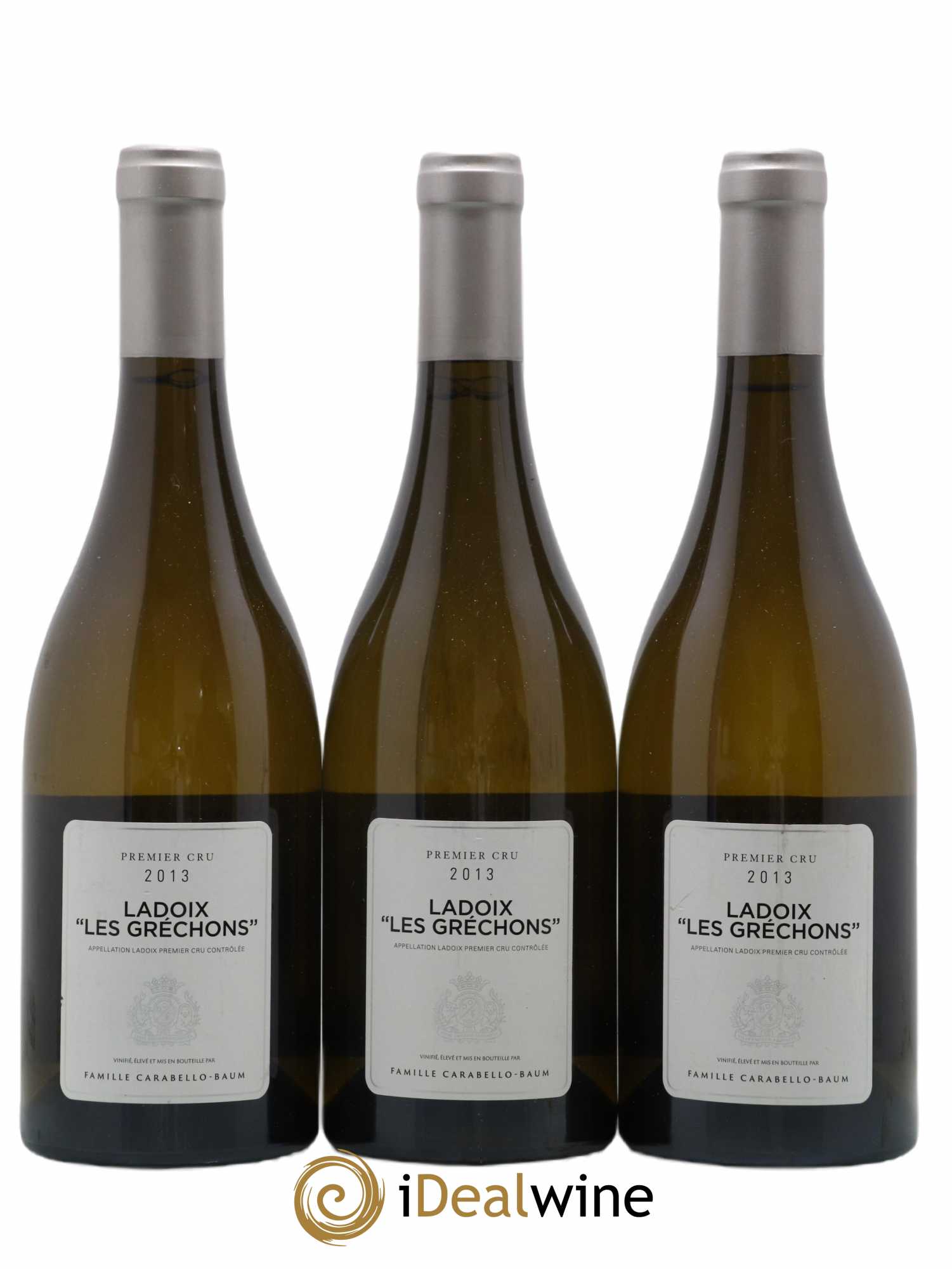 Ladoix 1er Cru Les Gréchons Carabello Baum 2013 - Lot de 3 bouteilles - 0