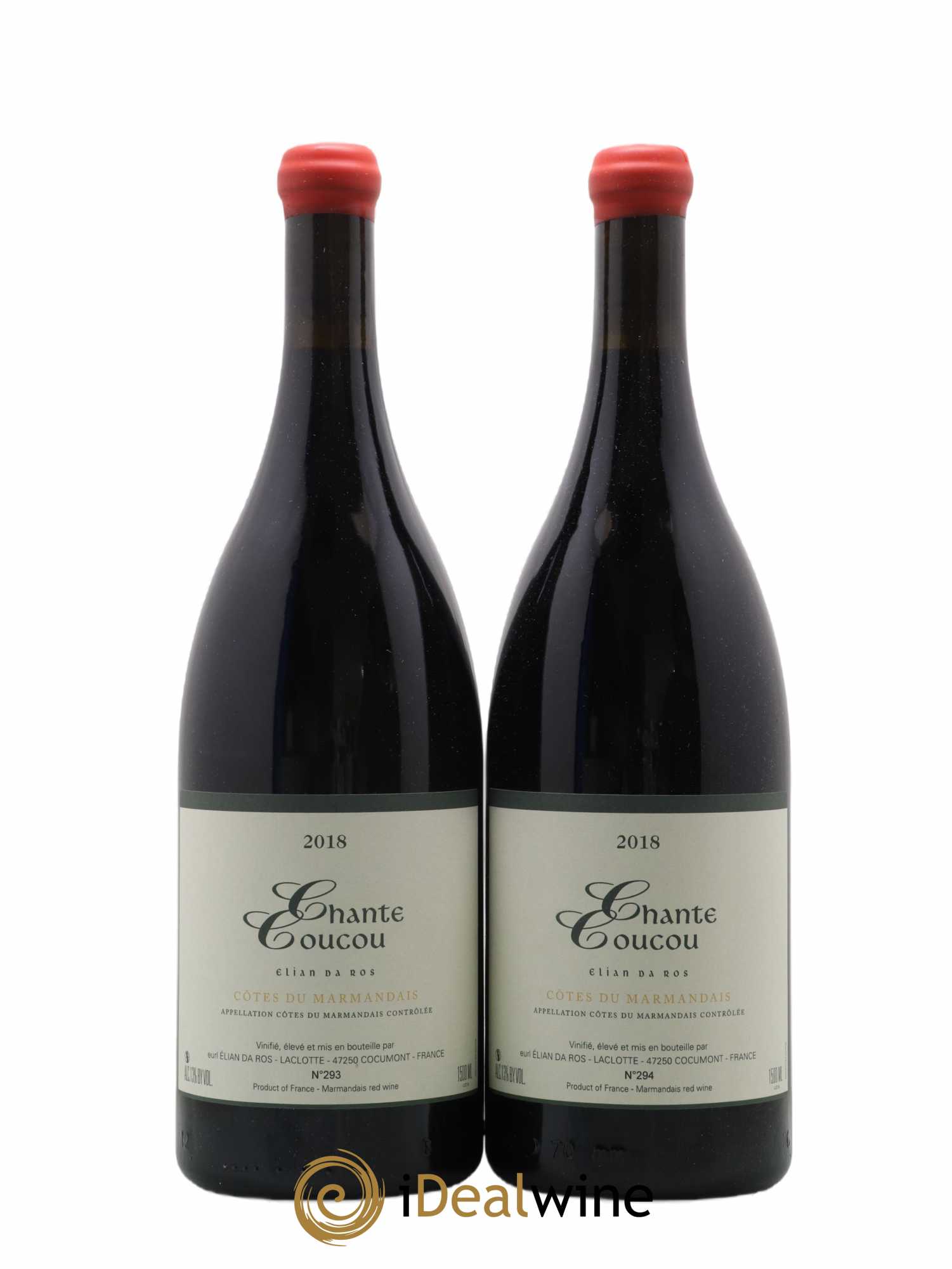 Côtes du Marmandais Chante Coucou Elian Da Ros (Domaine) 2018 - Lot de 2 magnums - 0