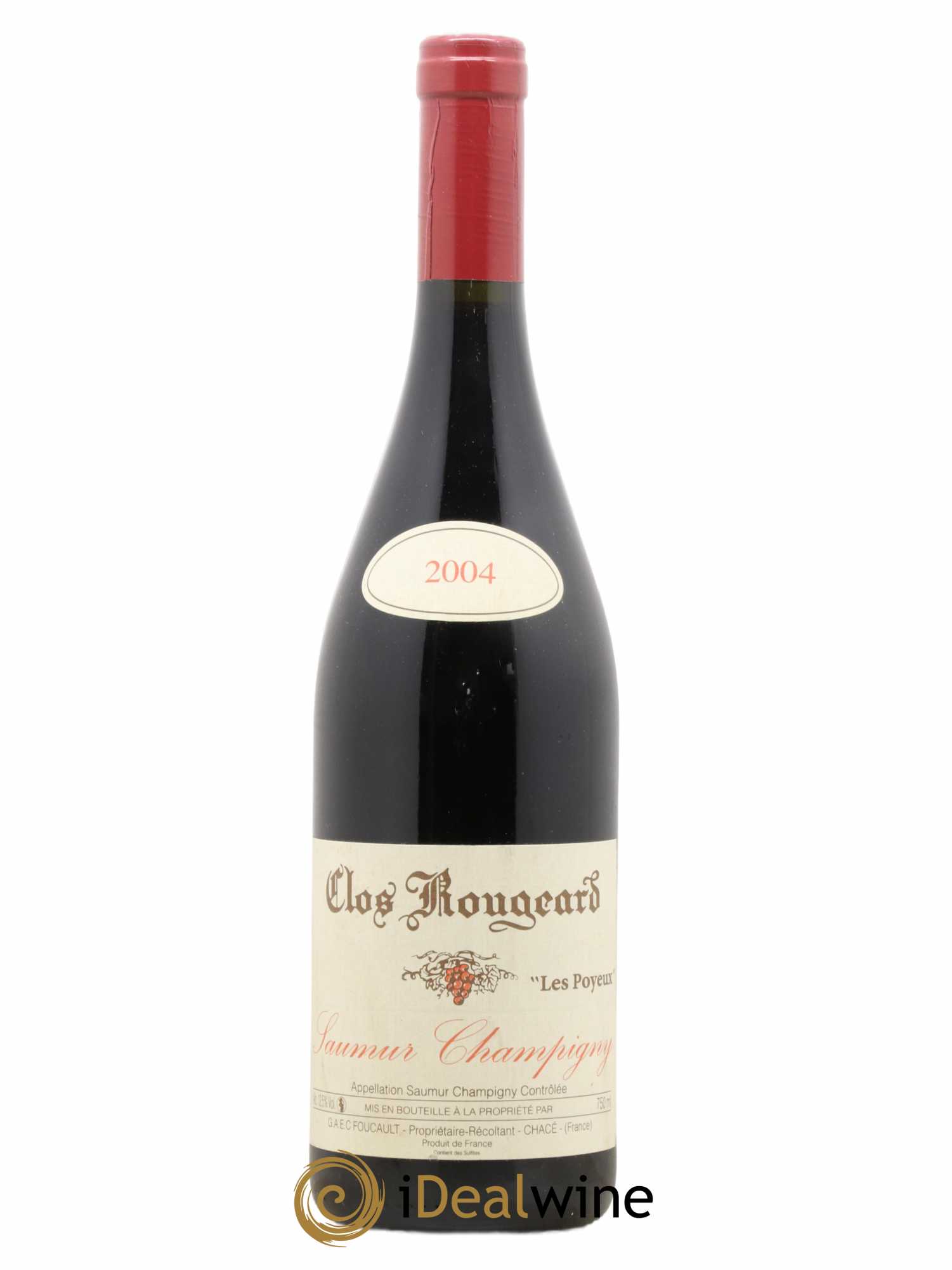 Saumur-Champigny Les Poyeux Clos Rougeard 2004 - Lot de 1 bouteille - 0
