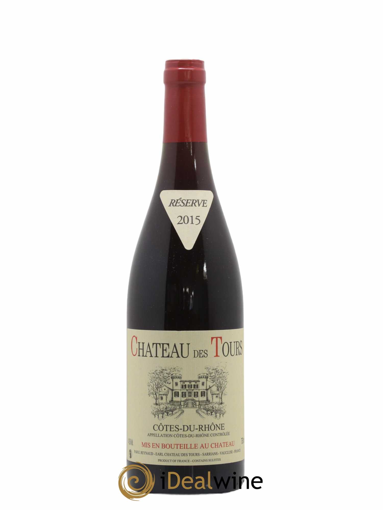 Côtes-du-Rhône Château des Tours Emmanuel Reynaud 2015 - Lot de 1 bouteille - 0