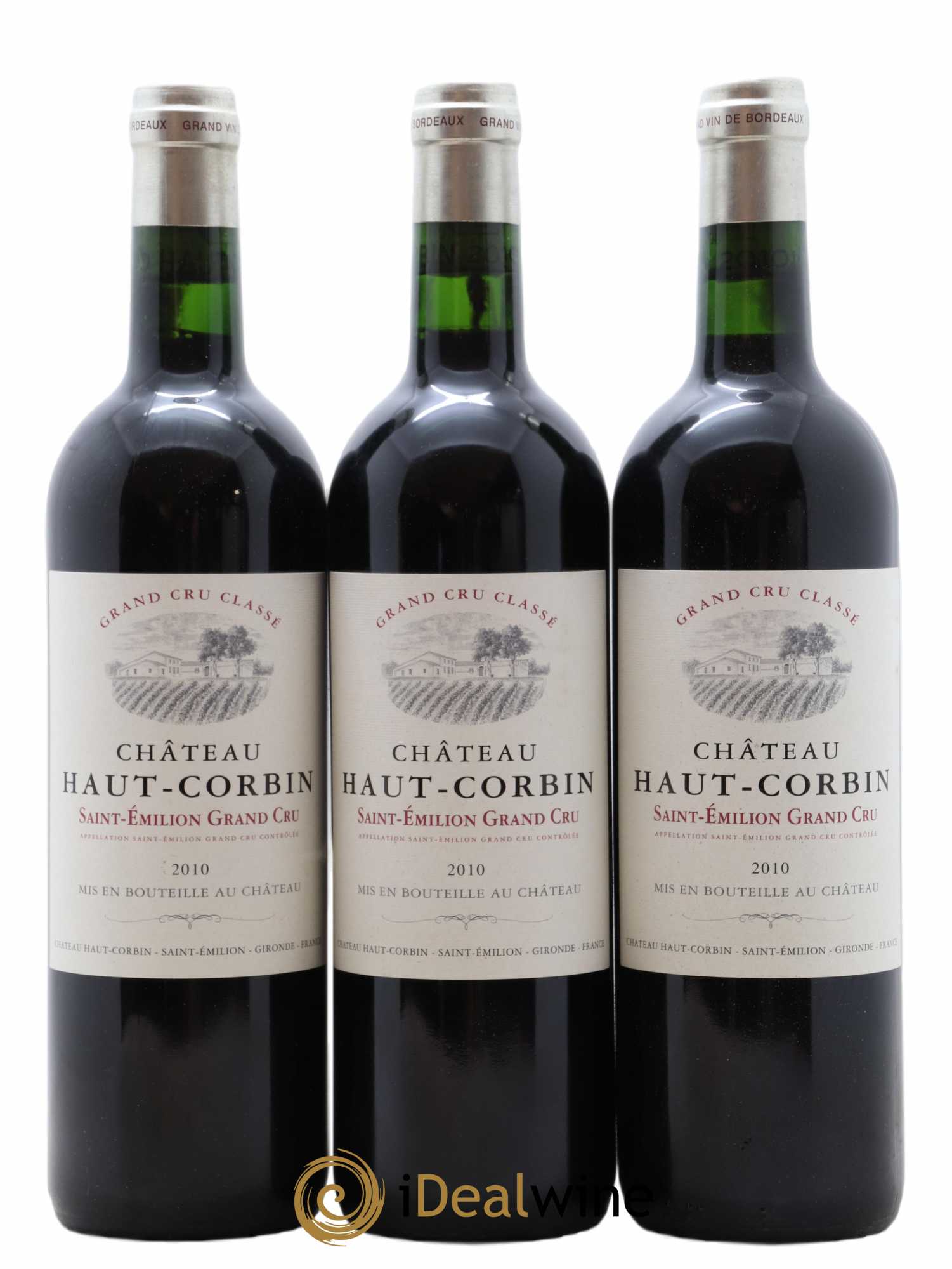 Château Haut Corbin Grand Cru 2010 - Lot of 6 bottles - 2