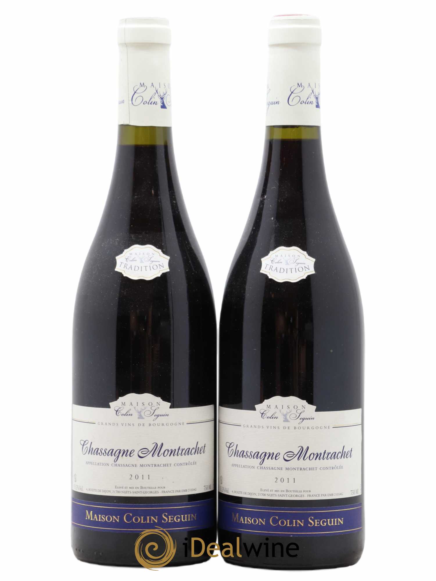 Chassagne-Montrachet Maison Colin Seguin 2011 - Lot de 2 bouteilles - 0