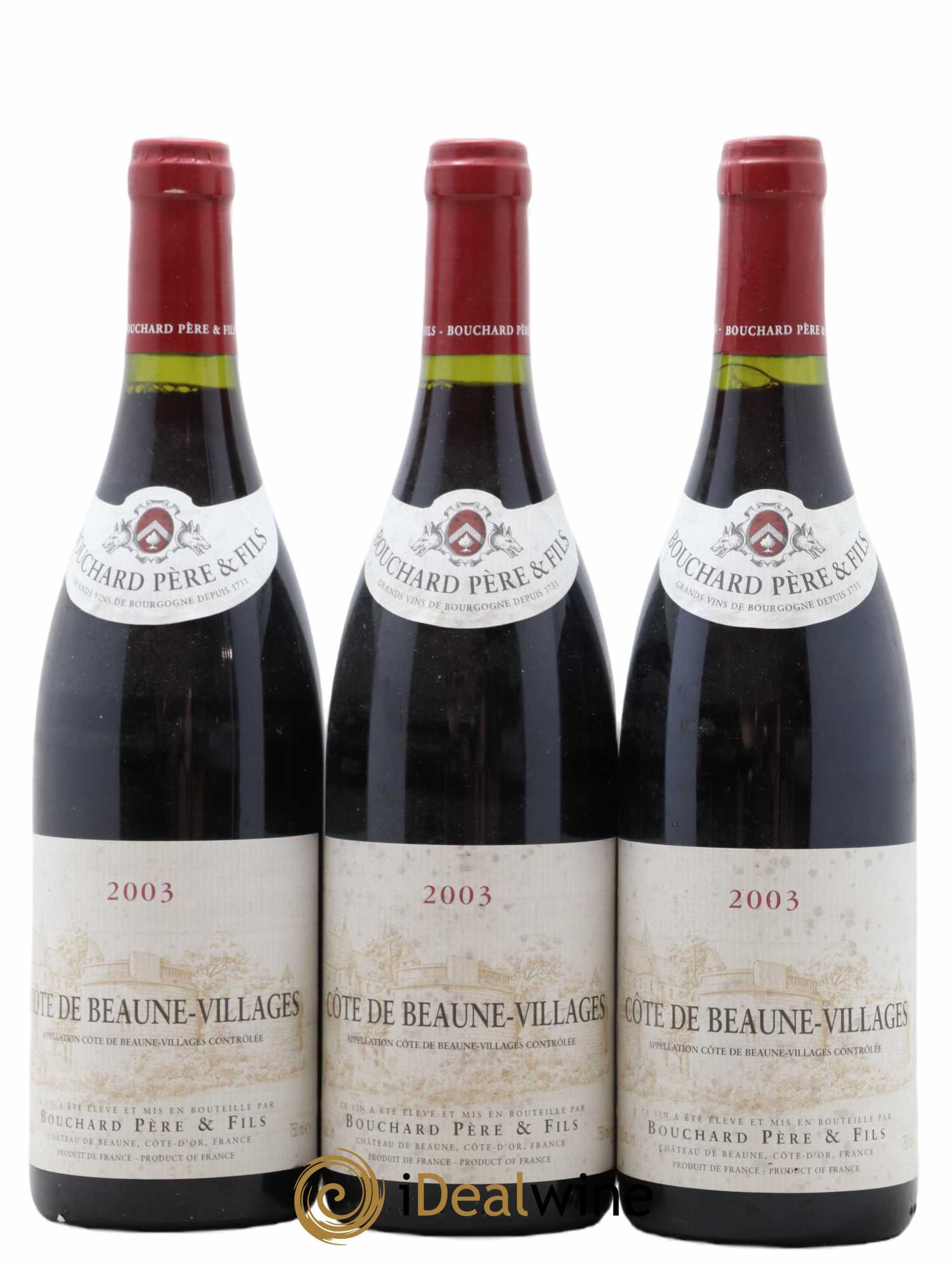 Côte de Beaune-Villages Bouchard Pere Et Fils (senza prezzo di riserva) 2003 - Lotto di 3 bottiglie - 0