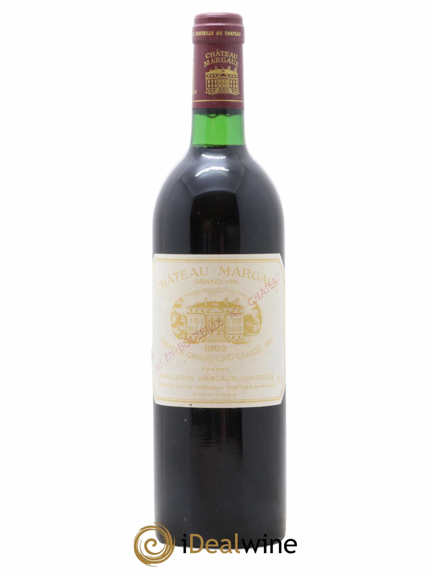 Château Margaux 1er Grand Cru Classé 1982 - Lot de 1 bouteille - 0