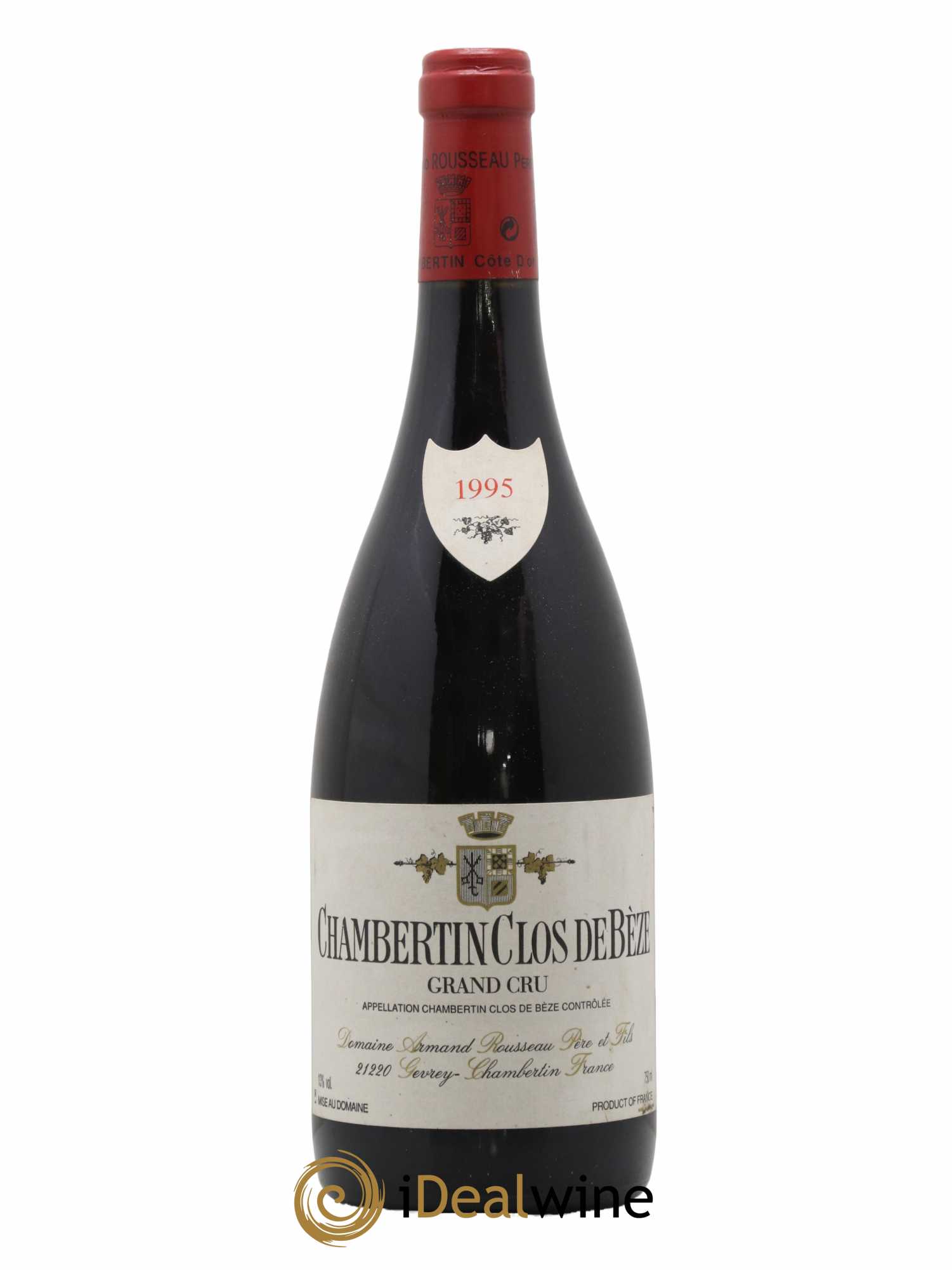 Chambertin Clos de Bèze Grand Cru Armand Rousseau (Domaine) 1995 - Lot de 1 bouteille - 0