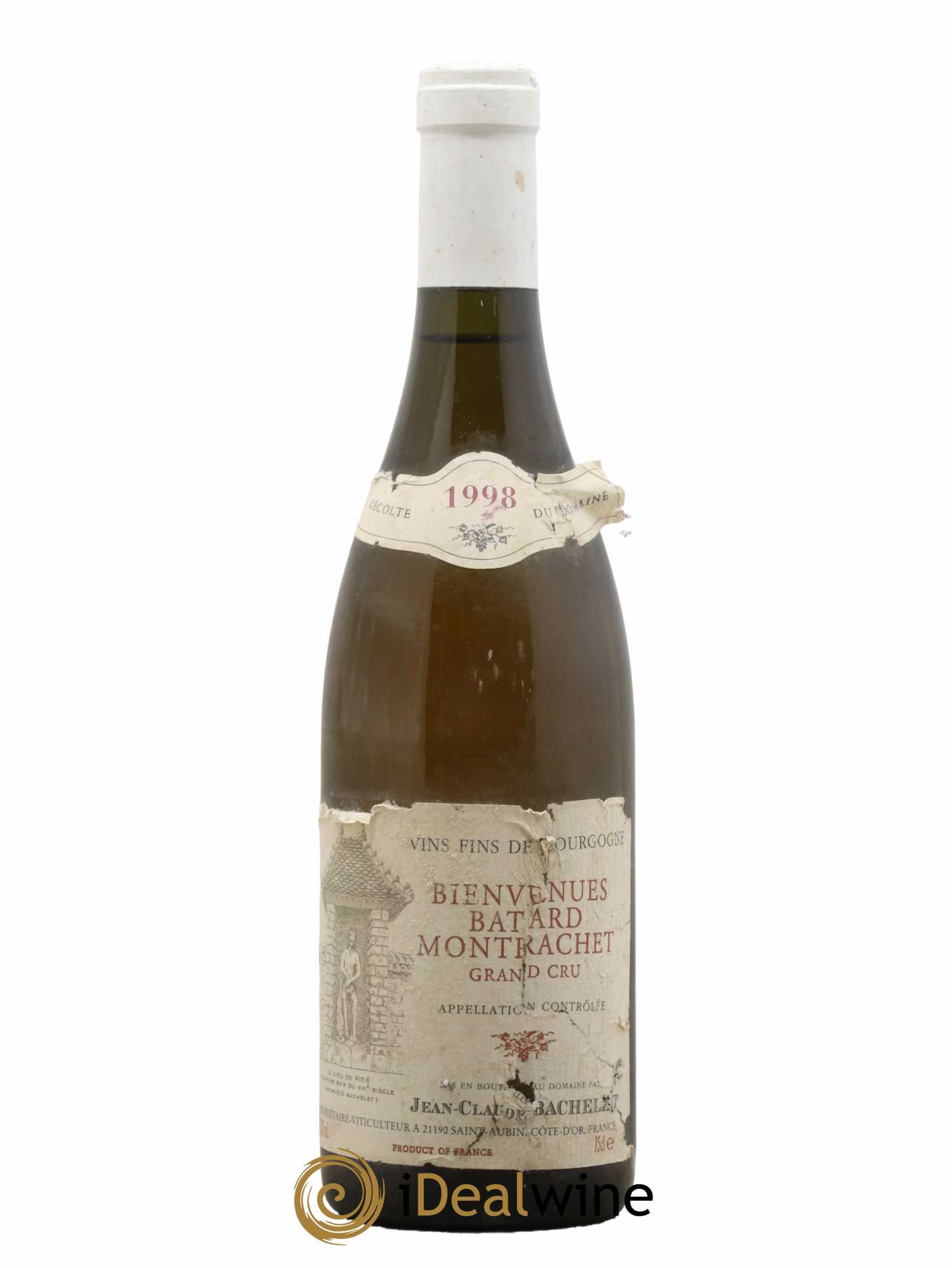 Bienvenues-Bâtard-Montrachet Grand Cru Jean-Claude Bachelet (Domaine) 1998 - Lot de 1 bouteille - 0