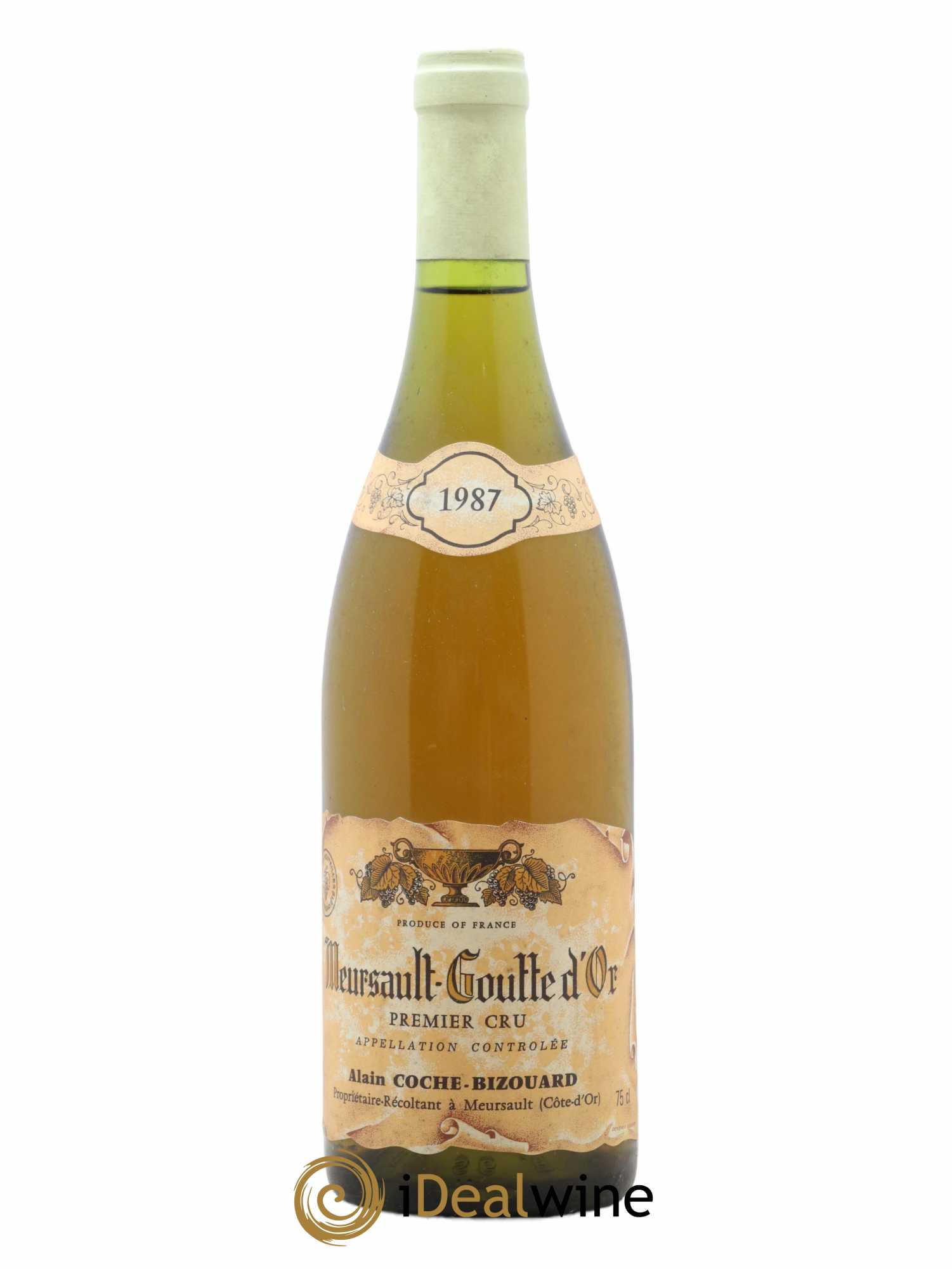 Meursault 1er Cru Goutte d'Or Coche-Bizouard 1987 - Lot de 1 bouteille - 0