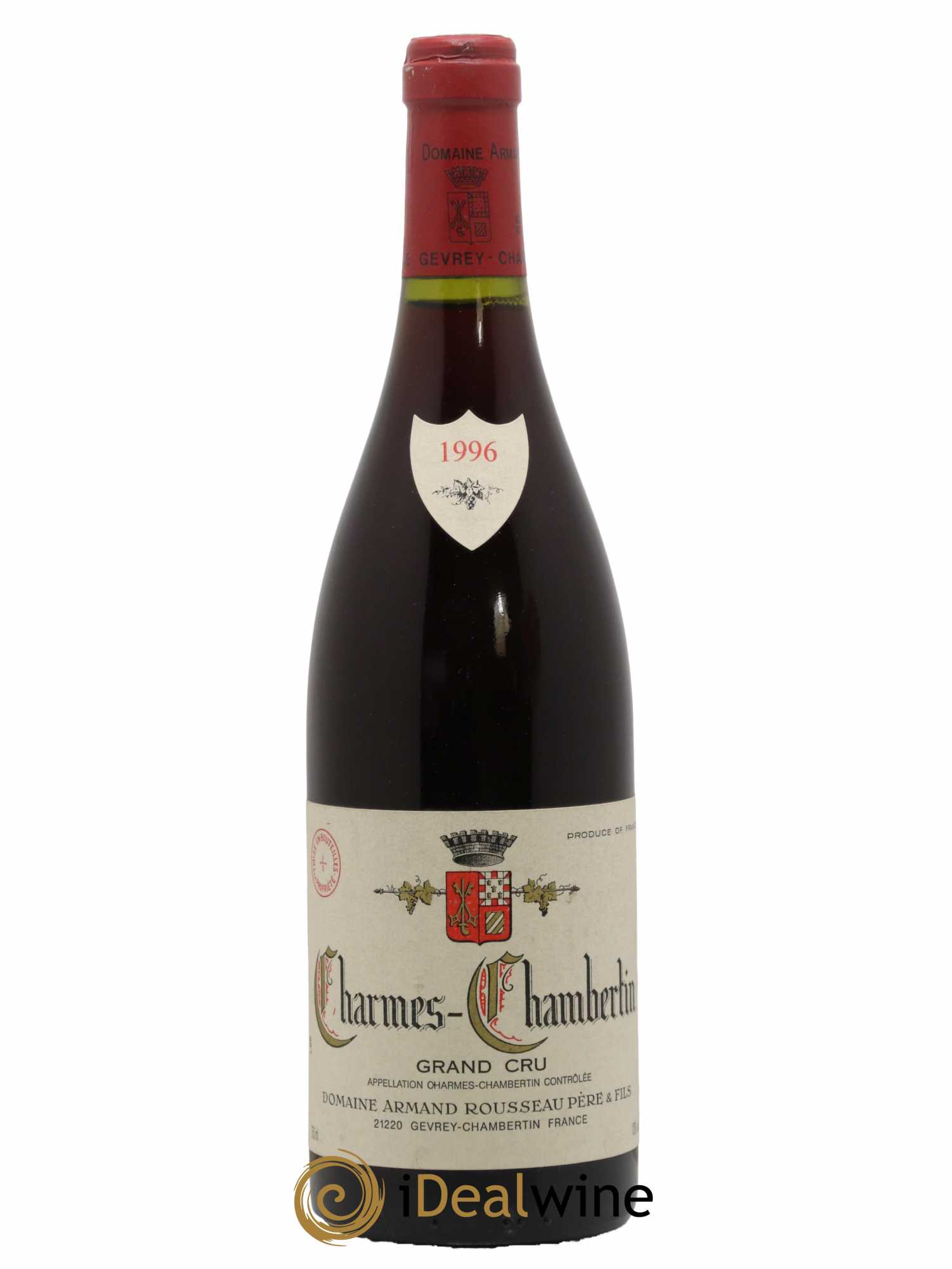 Charmes-Chambertin Grand Cru Armand Rousseau (Domaine) 1996 - Lot de 1 bouteille - 0