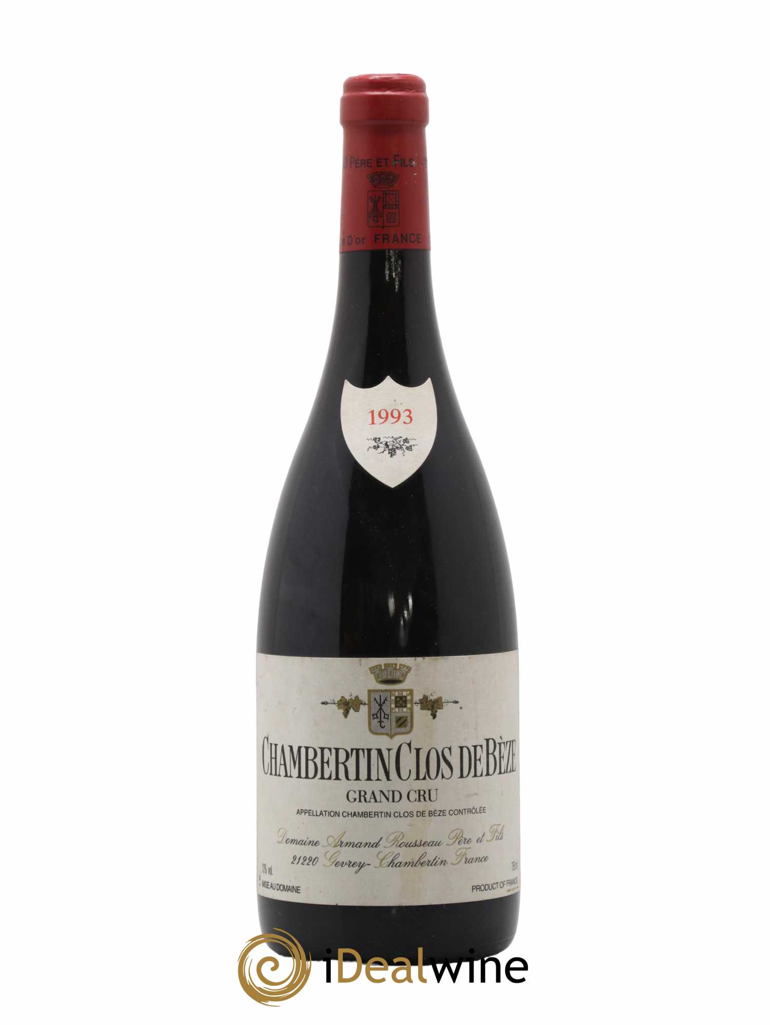 Chambertin Clos de Bèze Grand Cru Armand Rousseau (Domaine) 1993 - Lot de 1 bouteille - 0