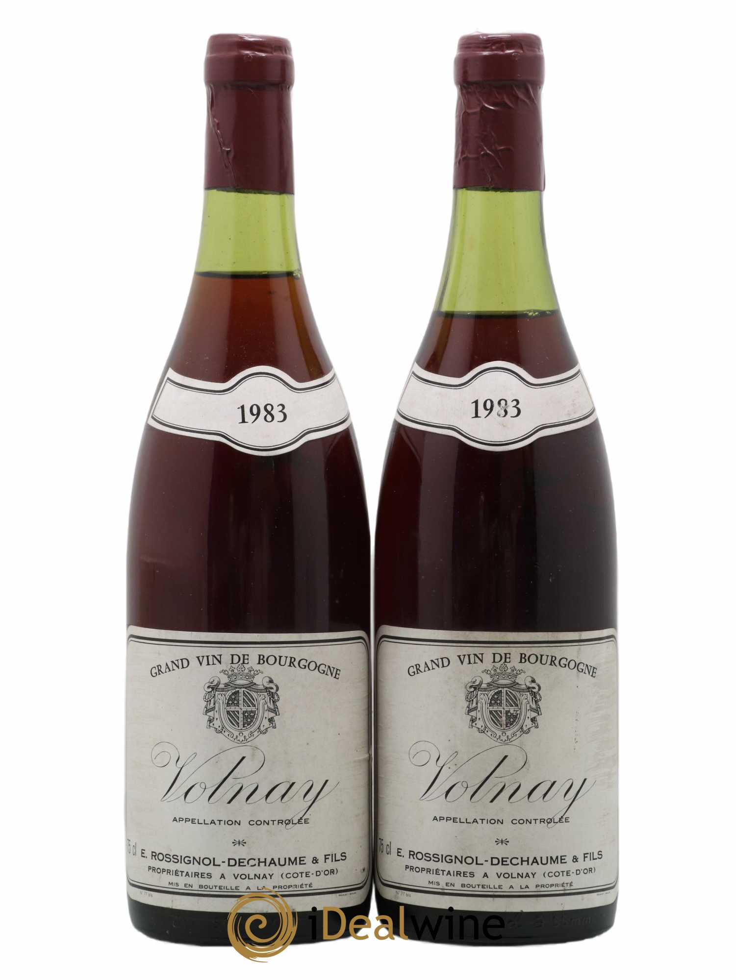 Volnay Domaine Rossignol Dechaume 1983 - Posten von 2 Flaschen - 0