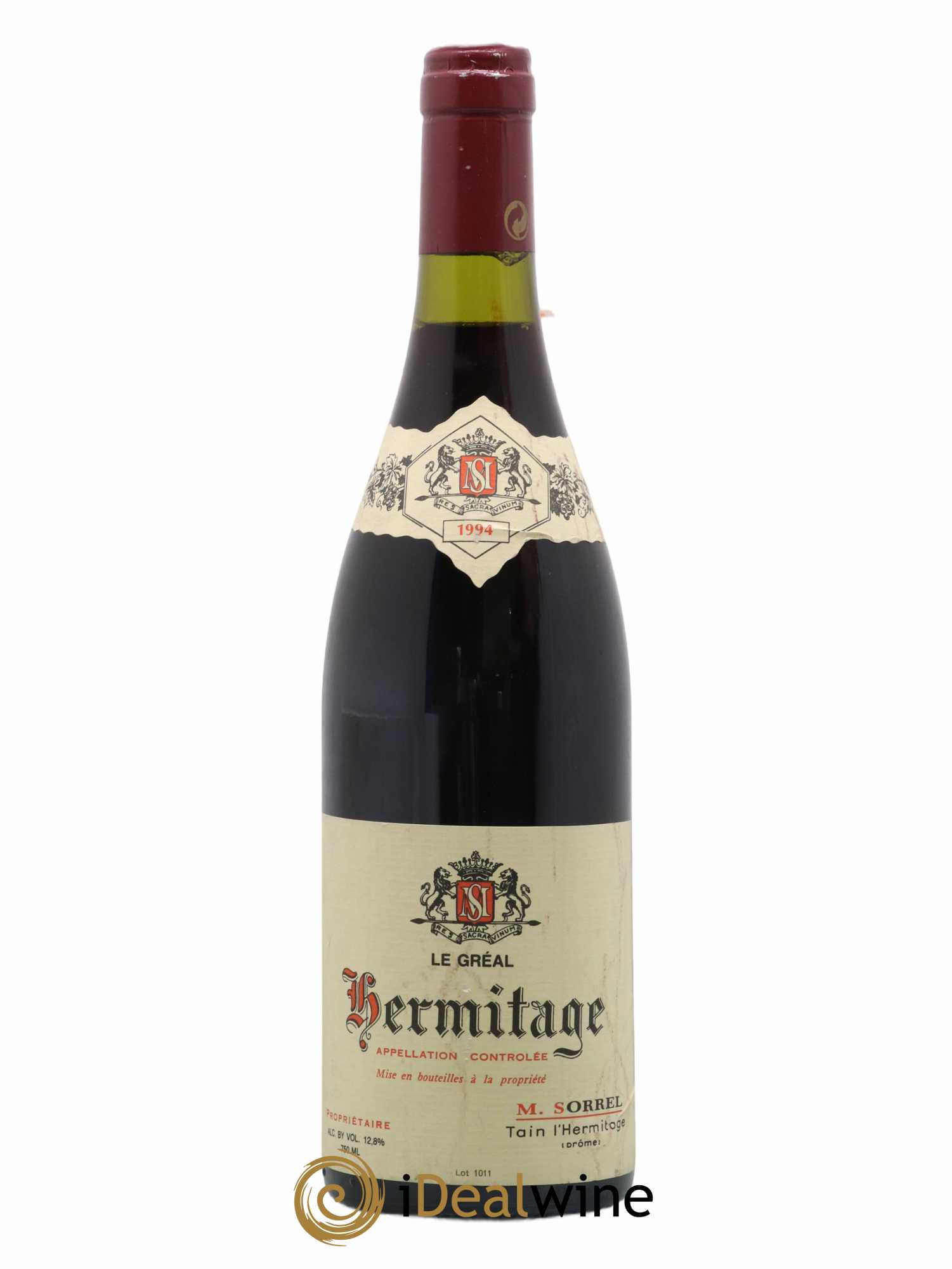 Hermitage Le Gréal Marc Sorrel 1994 - Lot of 1 bottle - 0