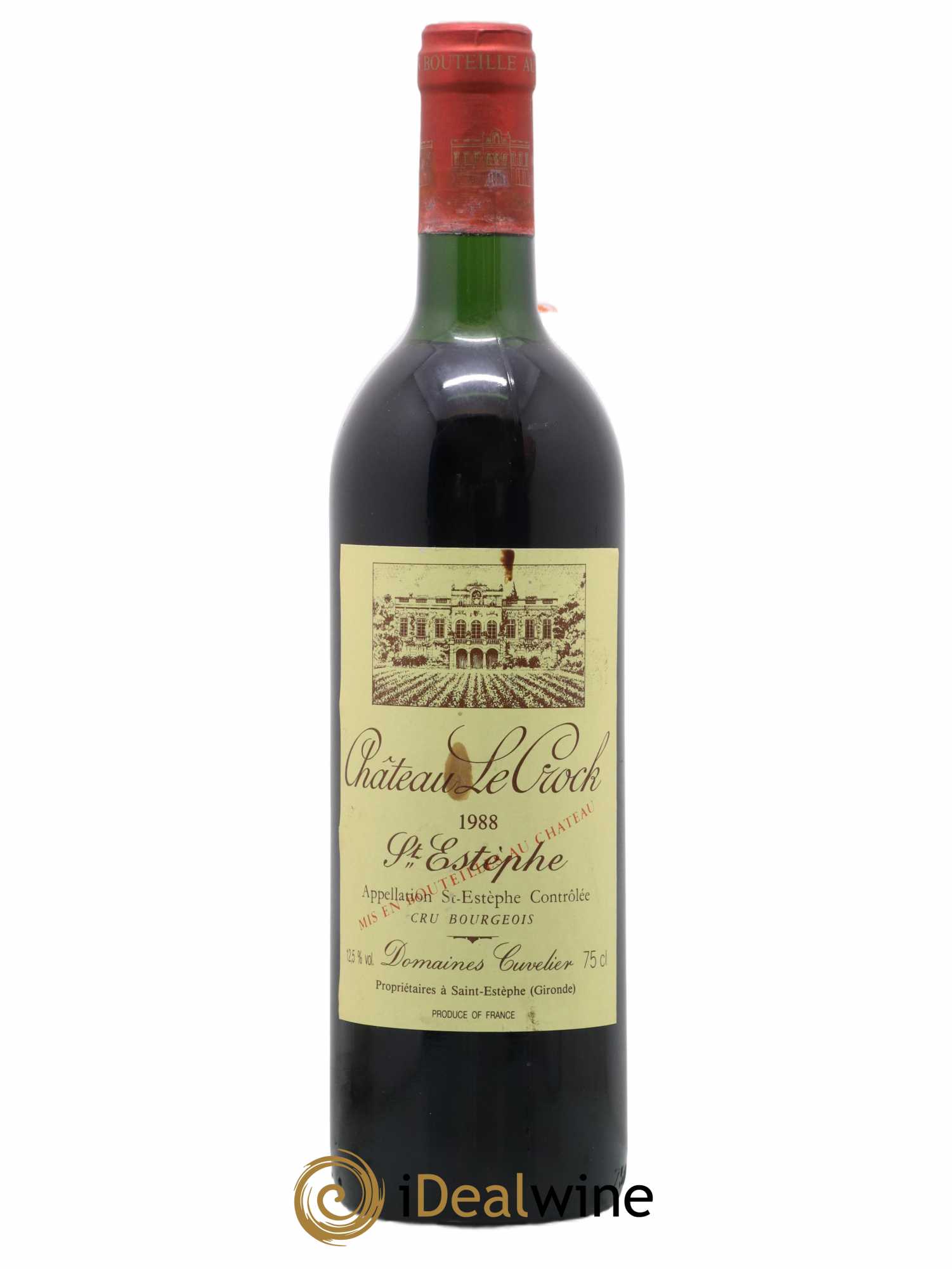 Château le Crock Cru Bourgeois 1988 - Lot of 1 bottle - 0