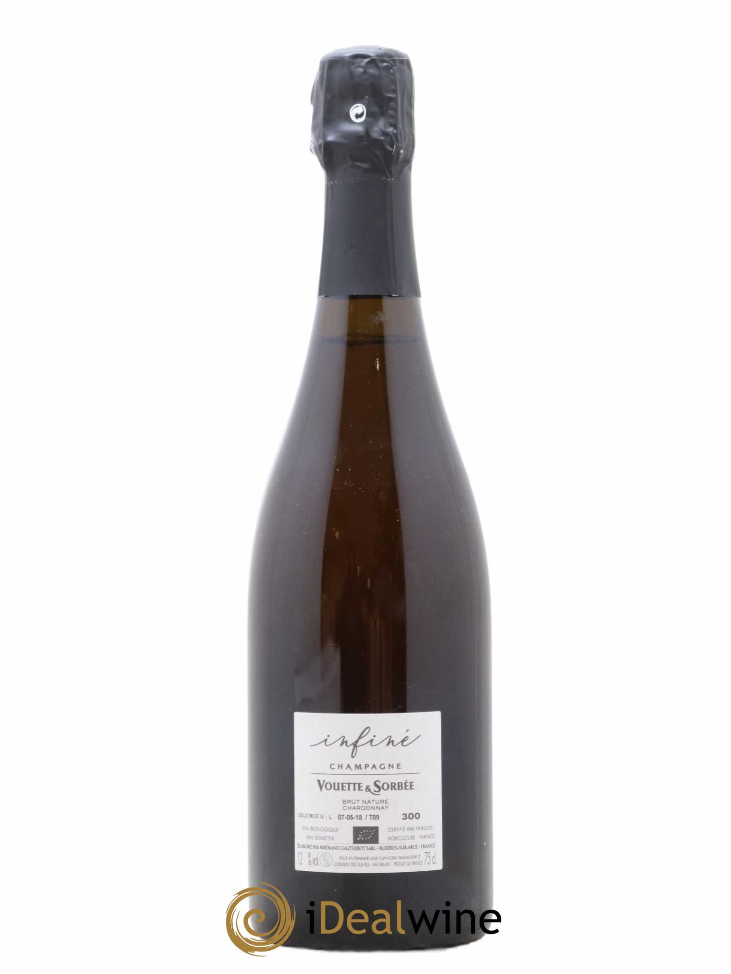 Champagne Cuvée Infiné Vouette & Sorbée 2009 - Lot of 1 bottle - 1