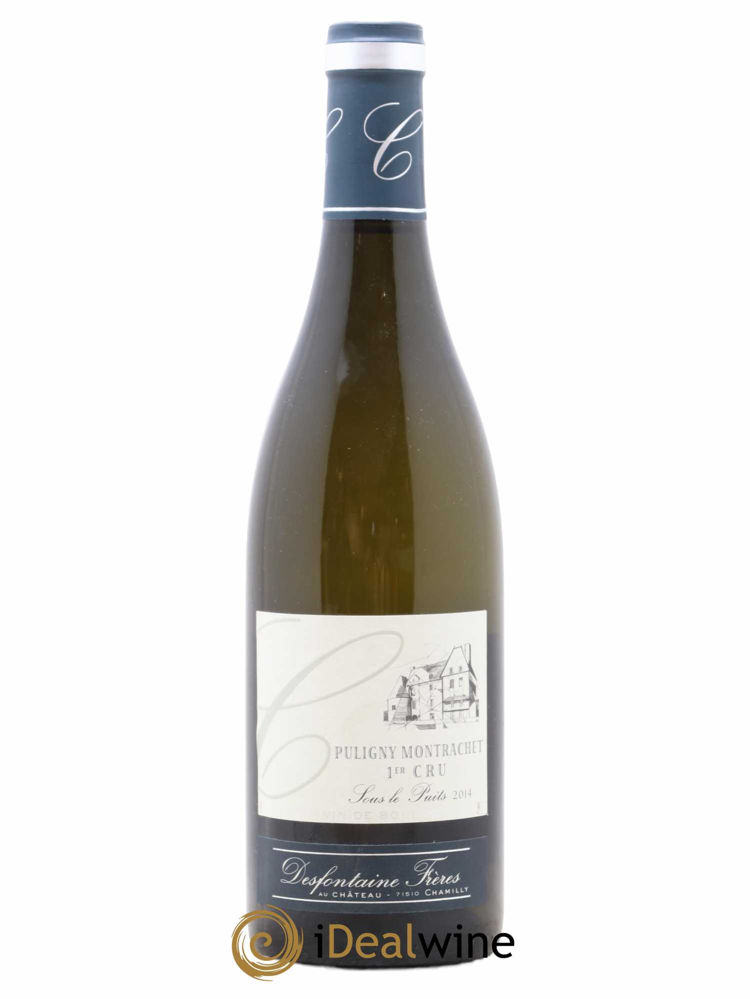 Puligny-Montrachet 1er Cru Sous Le Puits Chateau Desfontaine Freres 2014 - Posten von 1 Flasche - 0