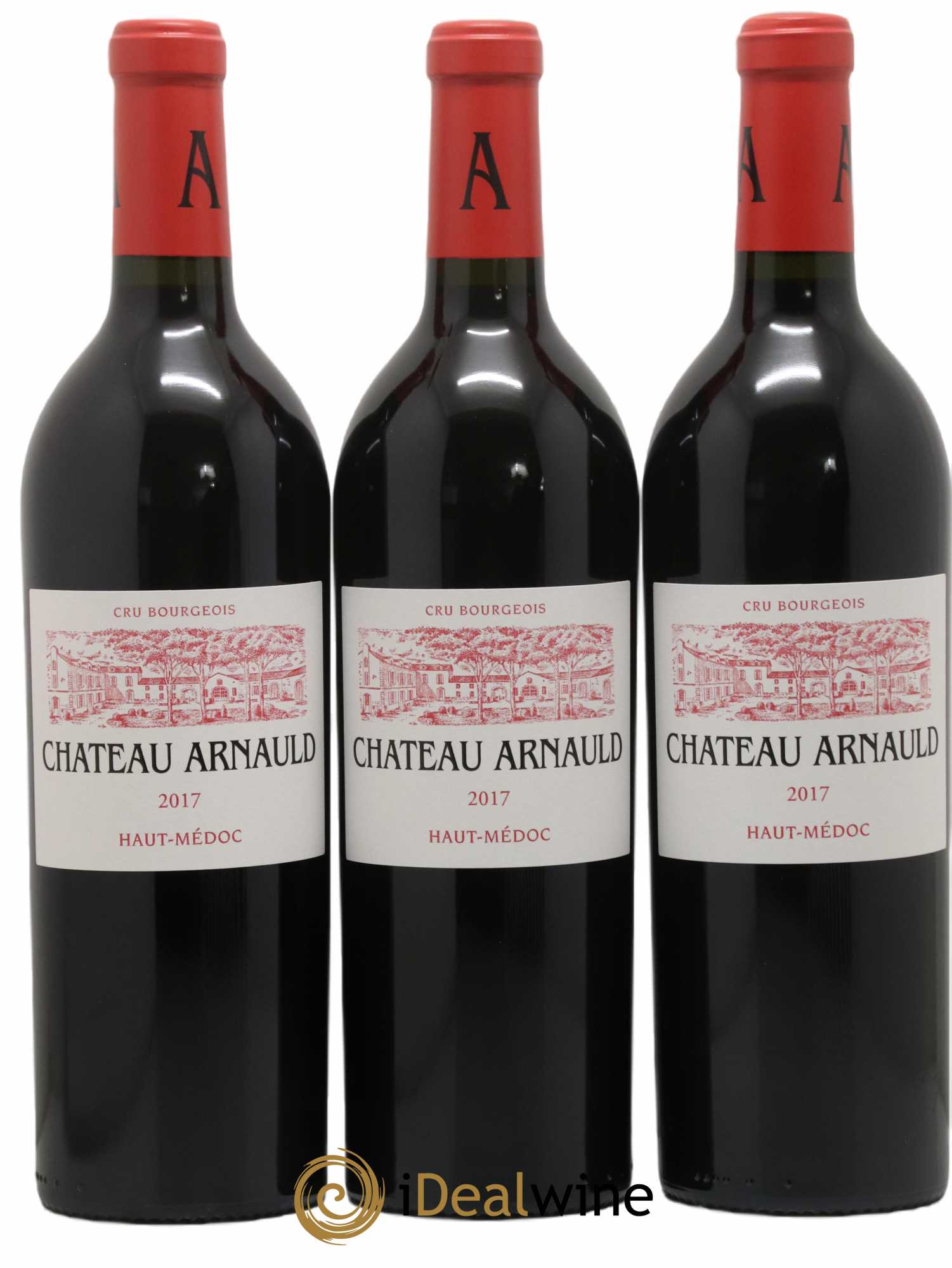 Château Arnauld Cru Bourgeois 2017 - Lot de 6 bouteilles - 2