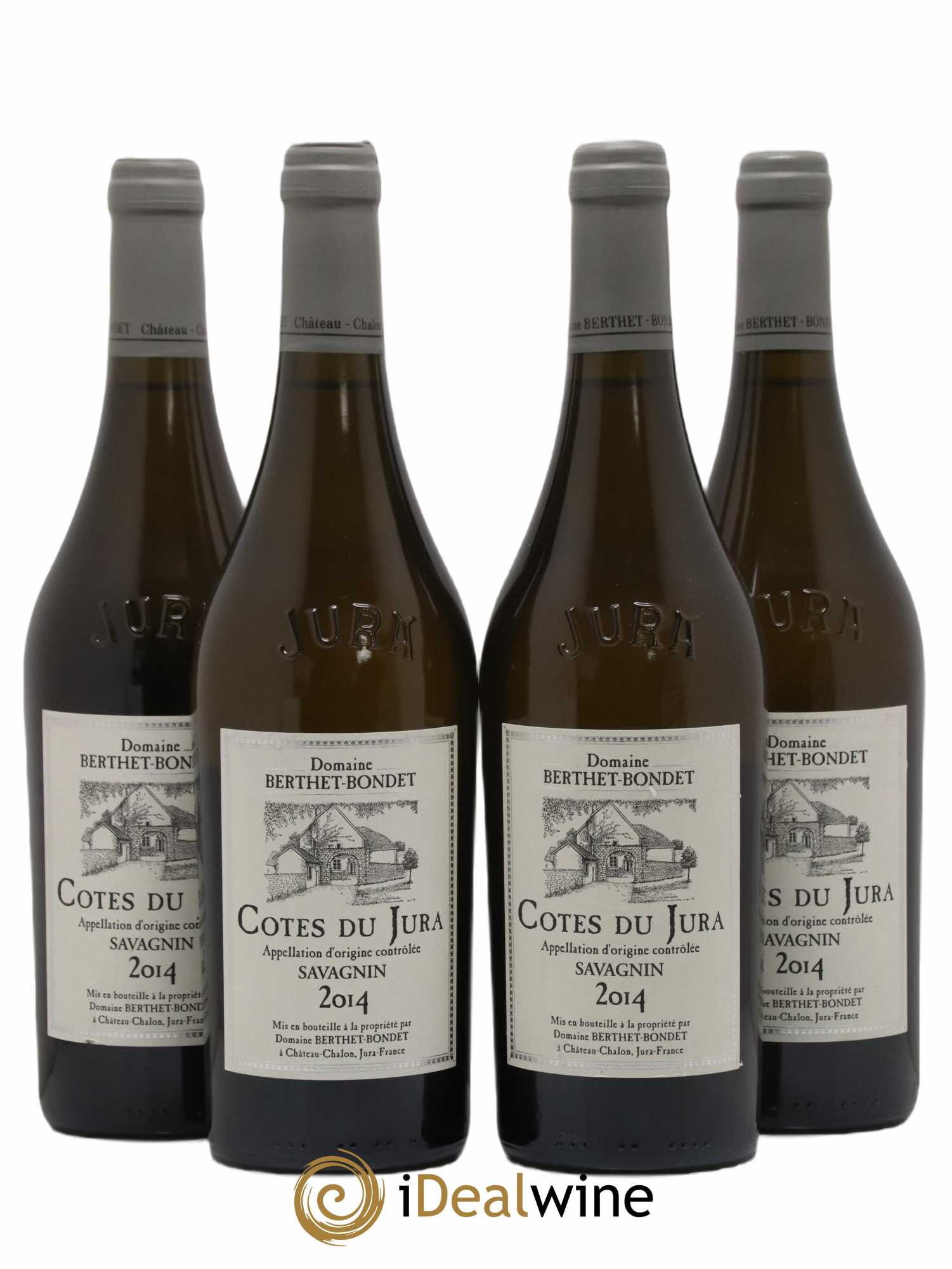 Côtes du Jura Savagnin Berthet-Bondet 2014 - Lot de 4 bouteilles - 0