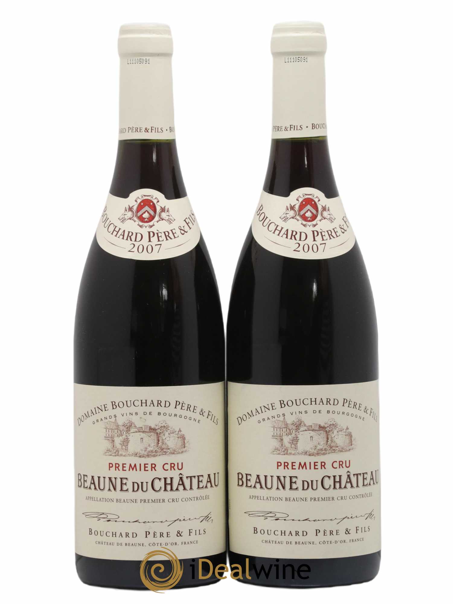 Beaune 1er Cru du Château Bouchard Père & Fils 2007 - Lot de 2 bouteilles - 0