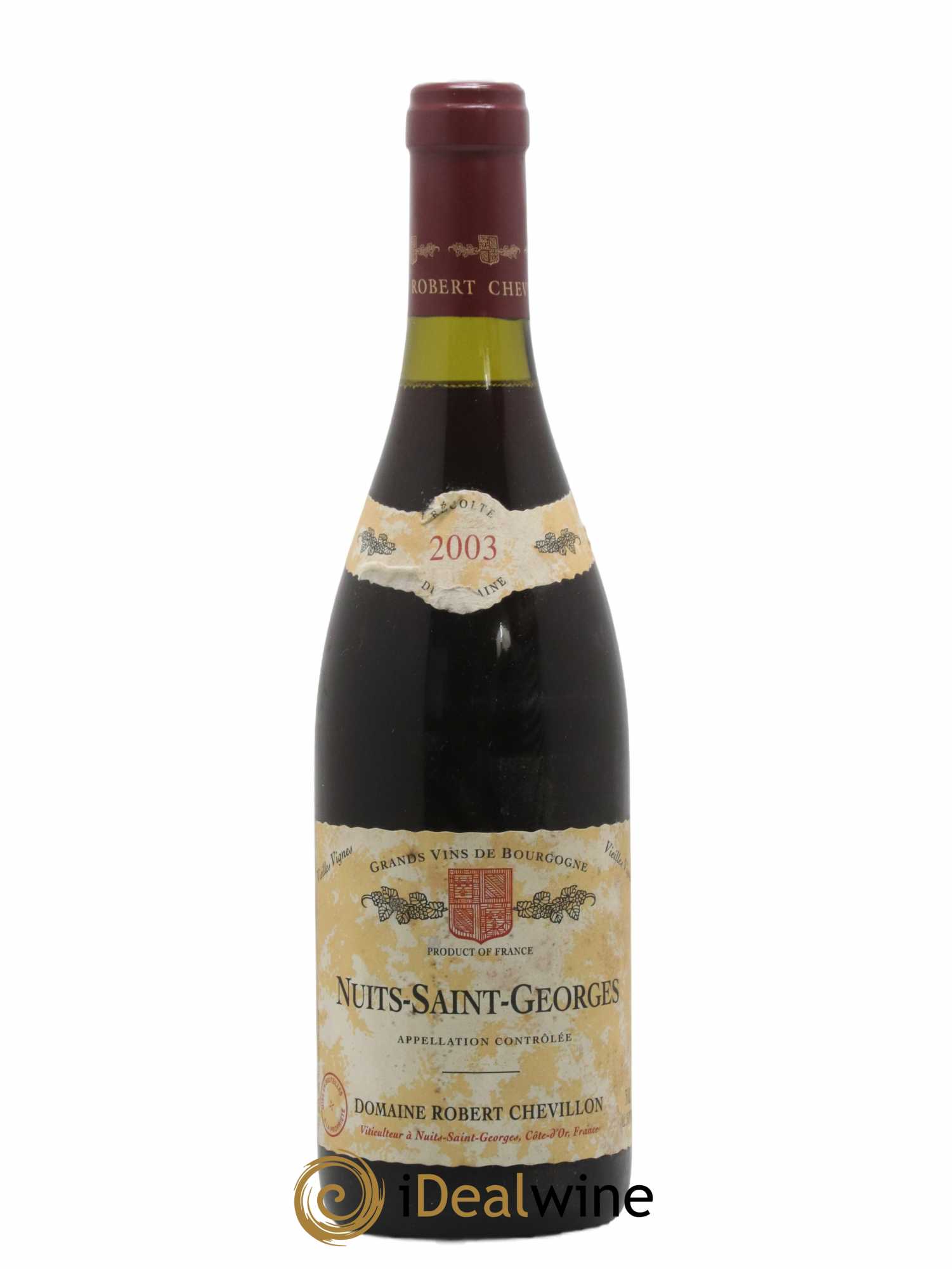 Nuits-Saint-Georges Vieilles vignes Robert Chevillon 2003 - Lot de 1 bouteille - 0