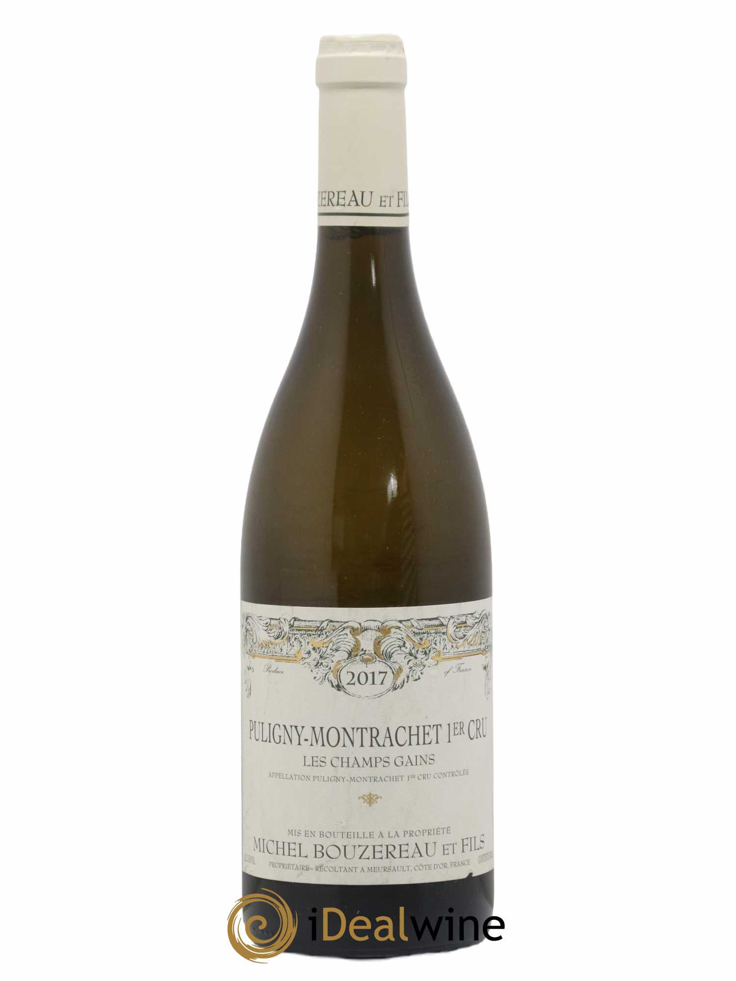 Puligny-Montrachet 1er Cru Les Champs Gains Michel Bouzereau et Fils (Domaine) 2017 - Lot de 1 bouteille - 0