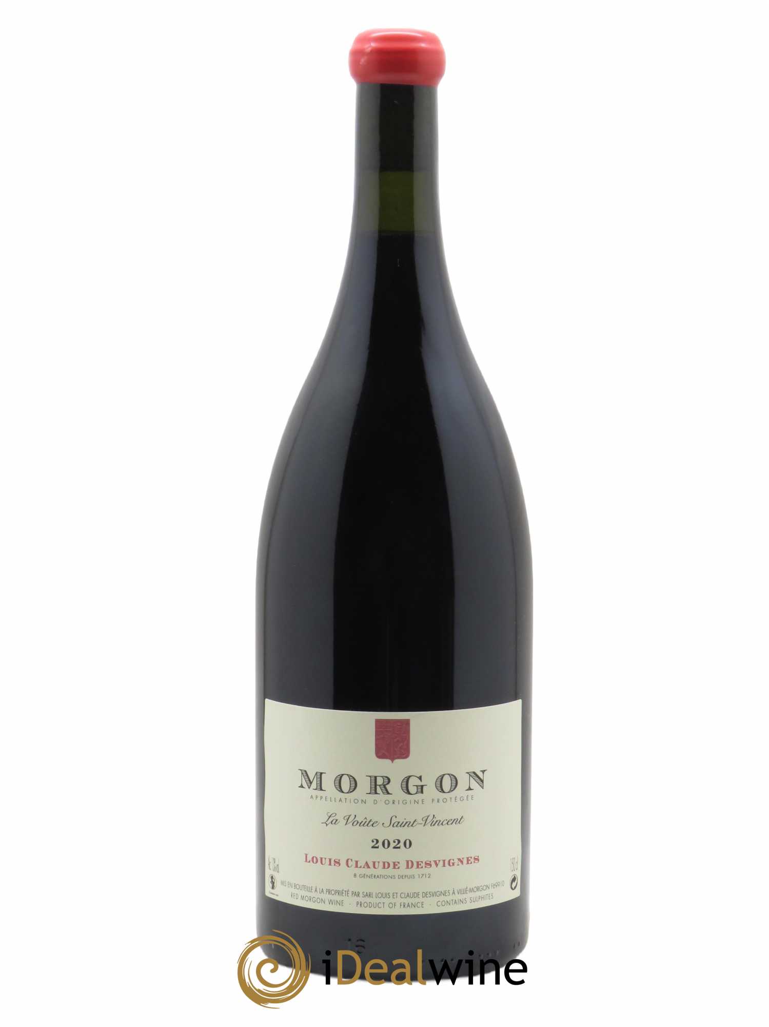 Morgon La Voûte Saint Vincent Louis-Claude Desvignes 2020 - Lot of 1 magnum - 0