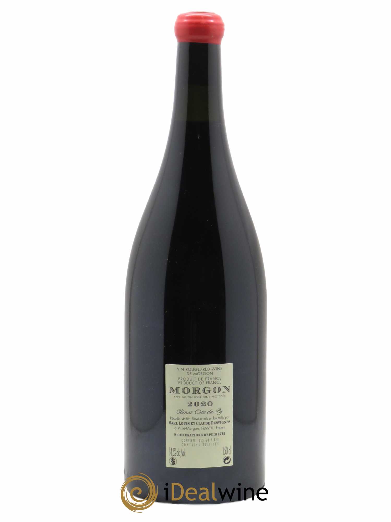 Morgon Côte du Py Louis-Claude Desvignes 2020 - Lot of 1 magnum - 1