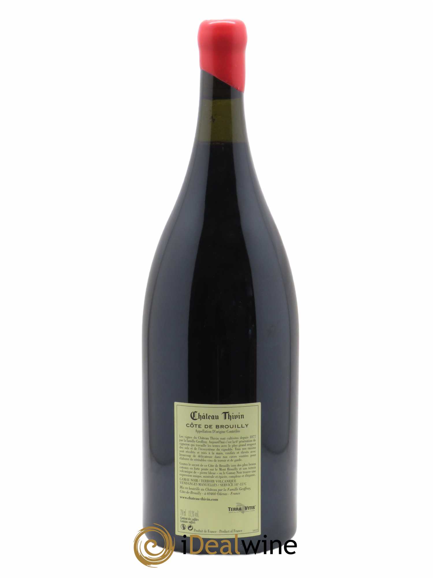 Côte de Brouilly Cuvée Zaccharie Château Thivin 2020 - Lot of 1 magnum - 1