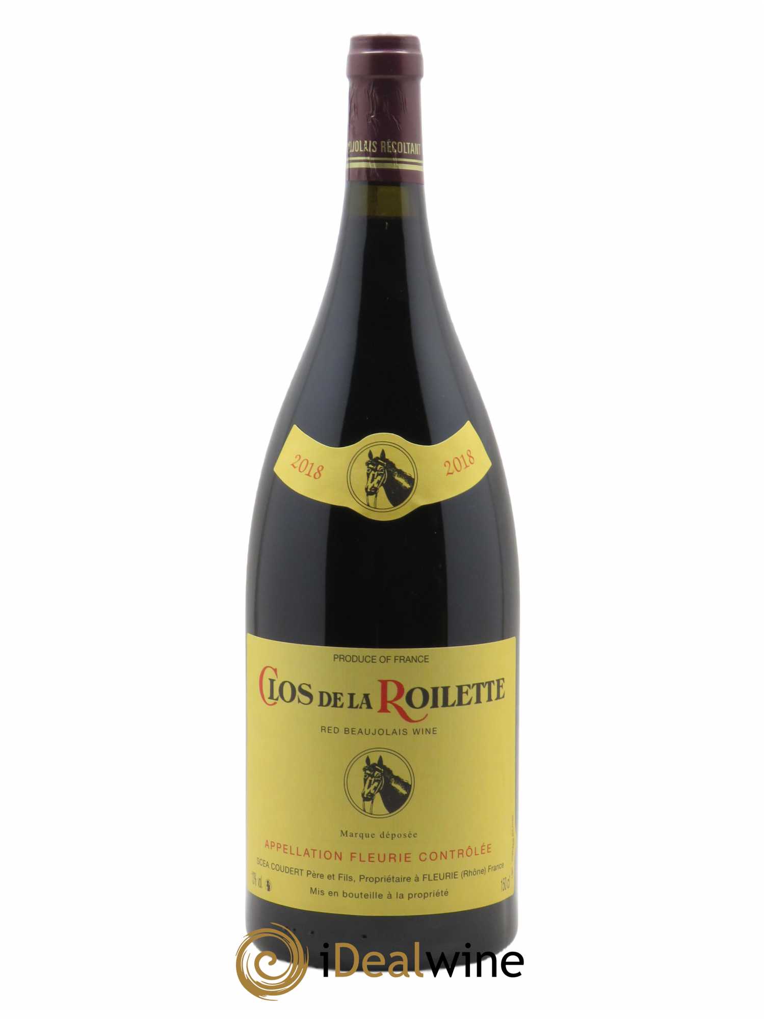 Fleurie Clos de la Roilette 2018 - Lot de 1 magnum - 0