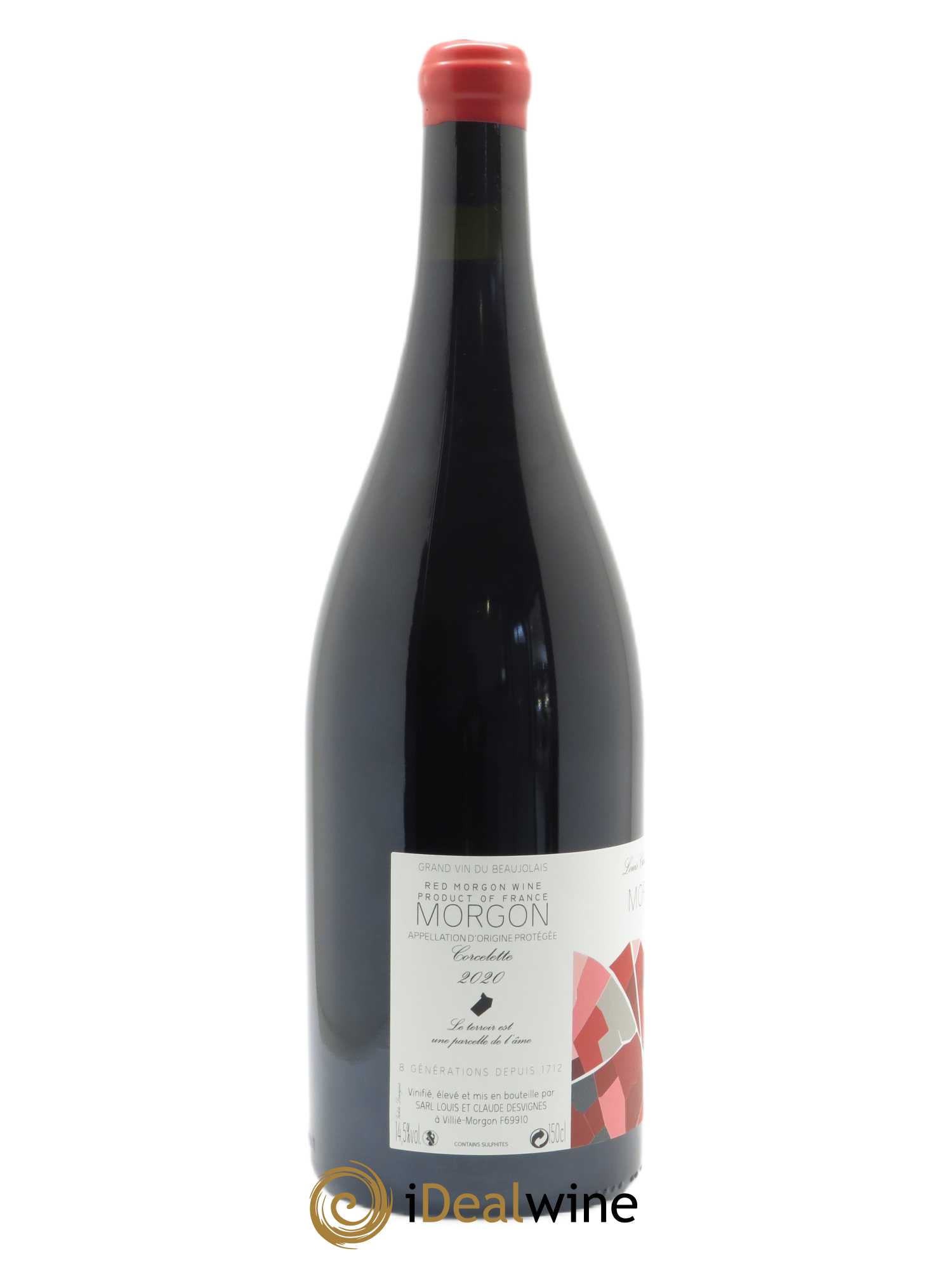 Morgon Corcelette Louis-Claude Desvignes 2020 - Lot de 1 magnum - 1