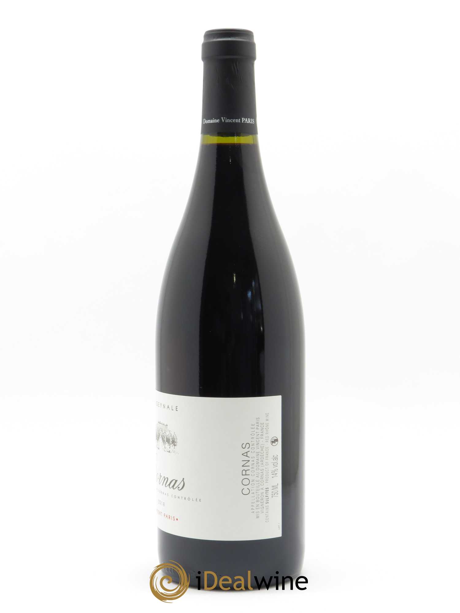 Cornas La Geynale Vincent Paris 2018 - Lot de 1 bouteille - 1