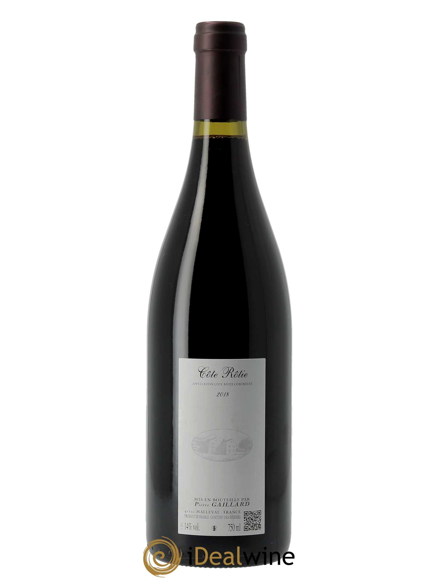 Côte-Rôtie Pierre Gaillard 2018 - Lot of 1 bottle - 3
