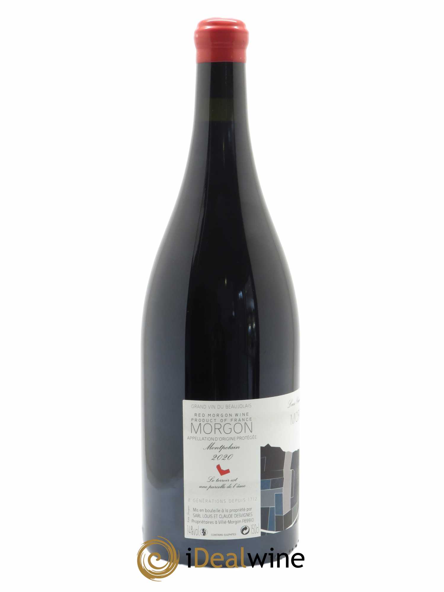 Morgon Montpelain Louis-Claude Desvignes 2020 - Lot de 1 magnum - 1