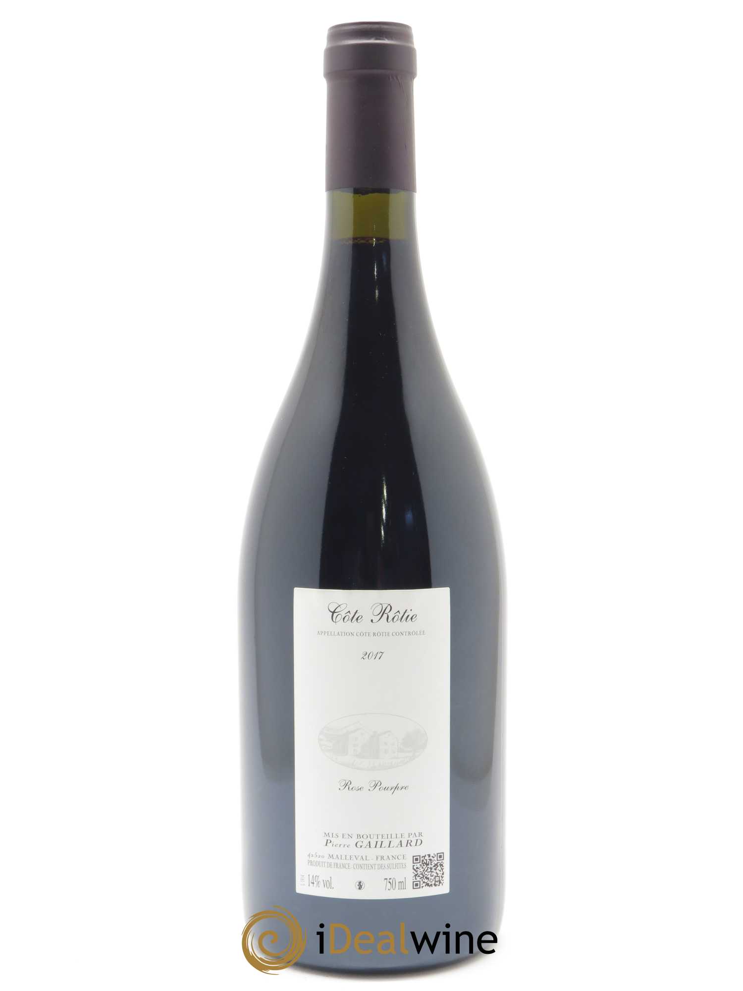 Côte-Rôtie Rose Pourpre Pierre Gaillard 2017 - Lot de 1 bouteille - 1