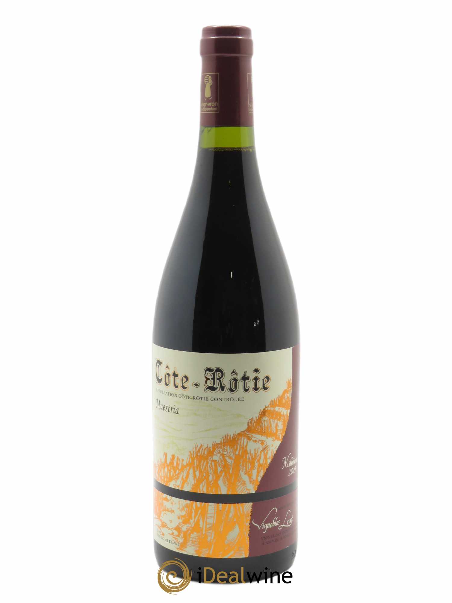 Côte-Rôtie Maestria Vignobles Levet 2019 - Lot de 1 bouteille - 0