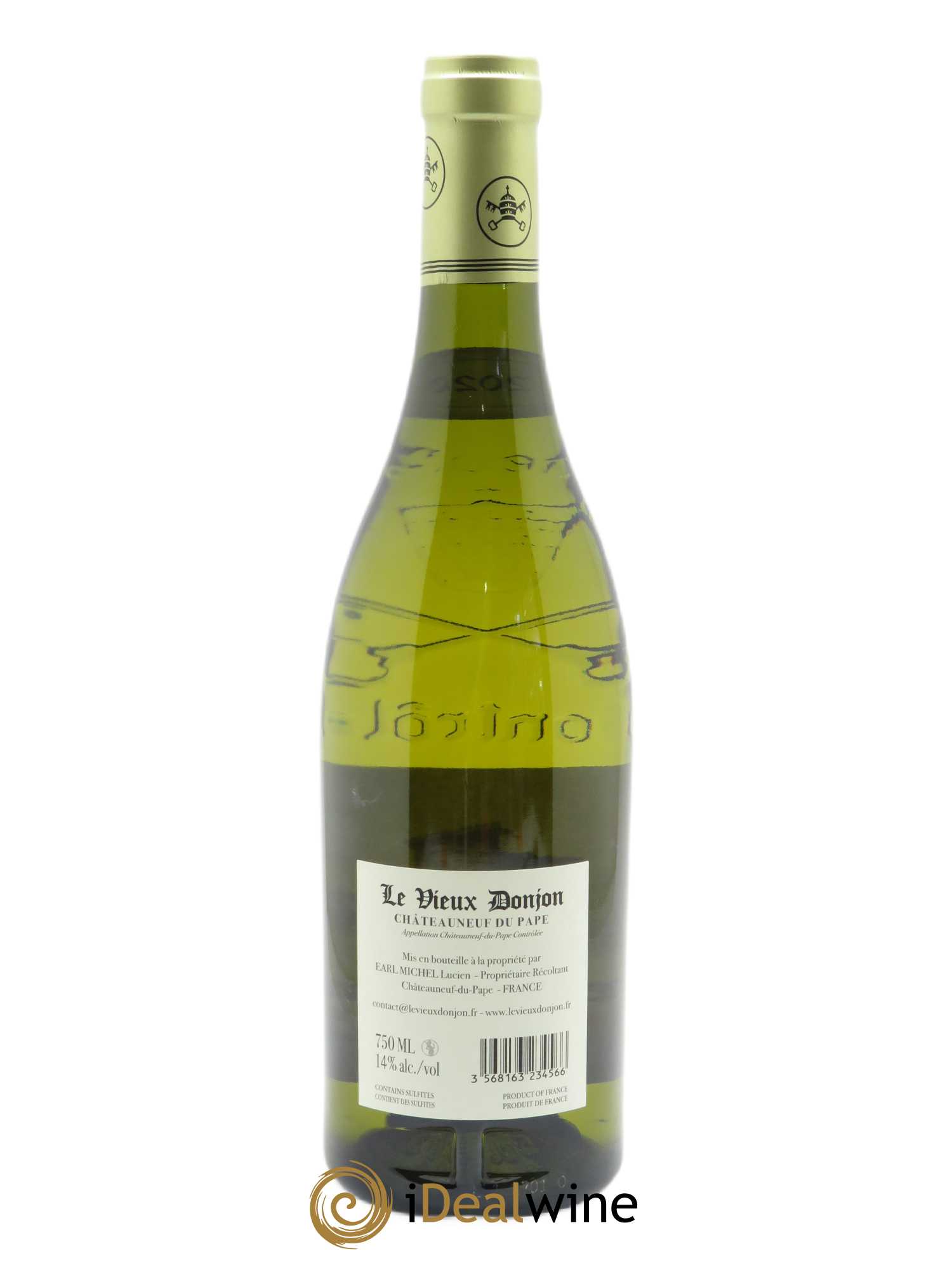 Châteauneuf-du-Pape Le Vieux Donjon Michel Lucien 2020 - Lot de 1 bouteille - 1
