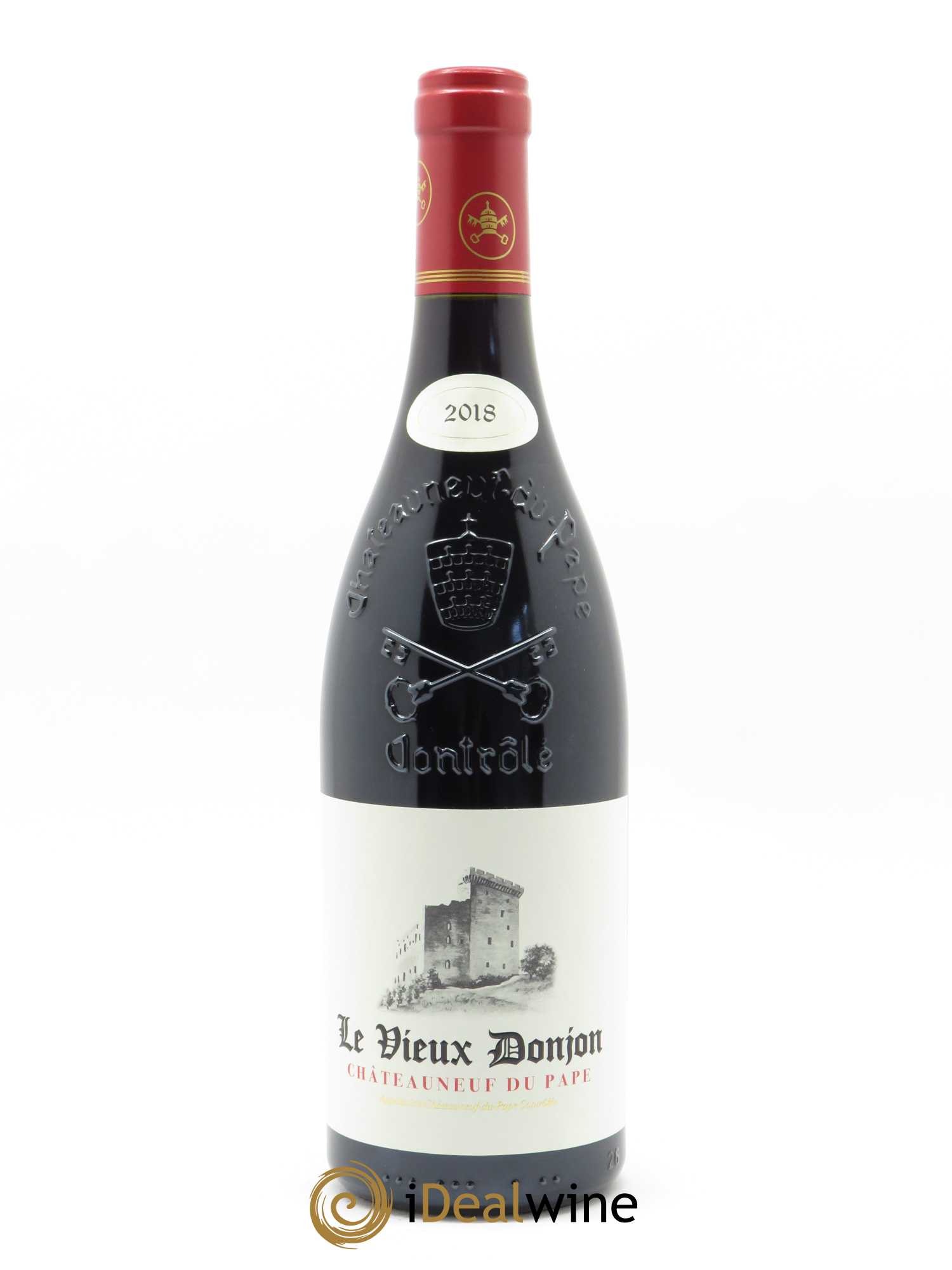 Châteauneuf-du-Pape Le Vieux Donjon Michel Lucien 2018 - Lot de 1 bouteille - 0