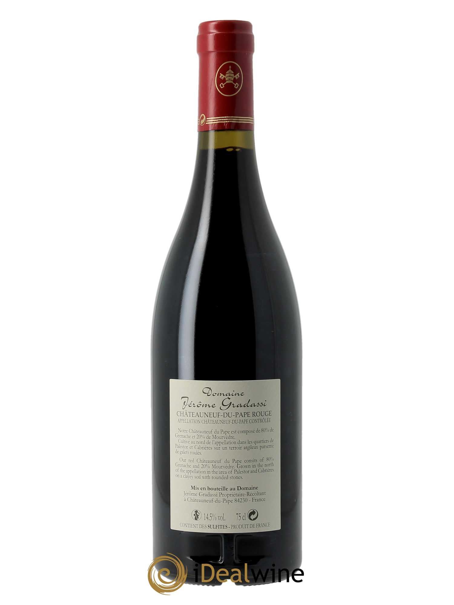 Châteauneuf-du-Pape Jérôme Gradassi 2019 - Lot of 1 bottle - 1