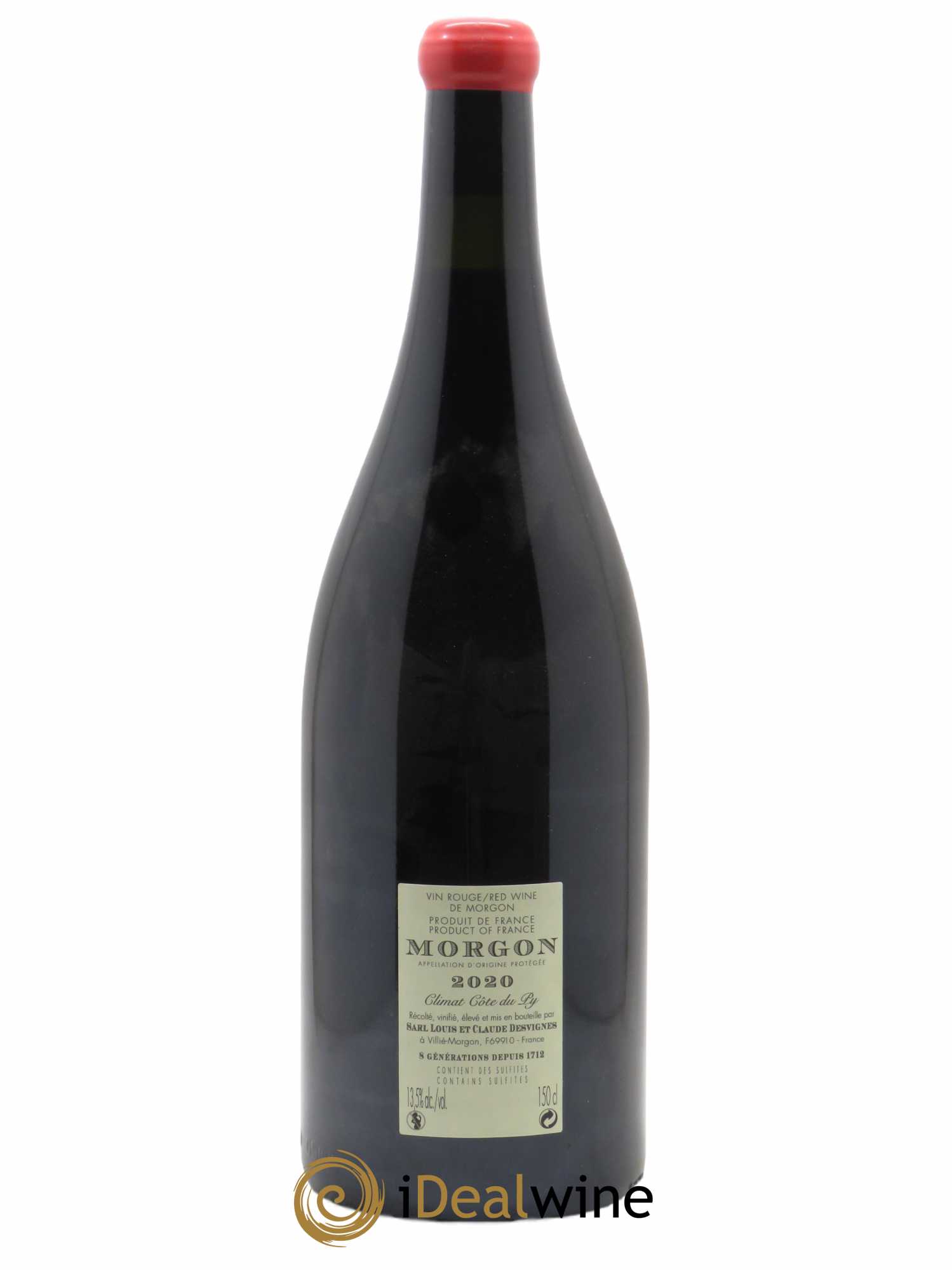 Morgon Côte de Py Javernières Louis-Claude Desvignes 2020 - Lot de 1 magnum - 1