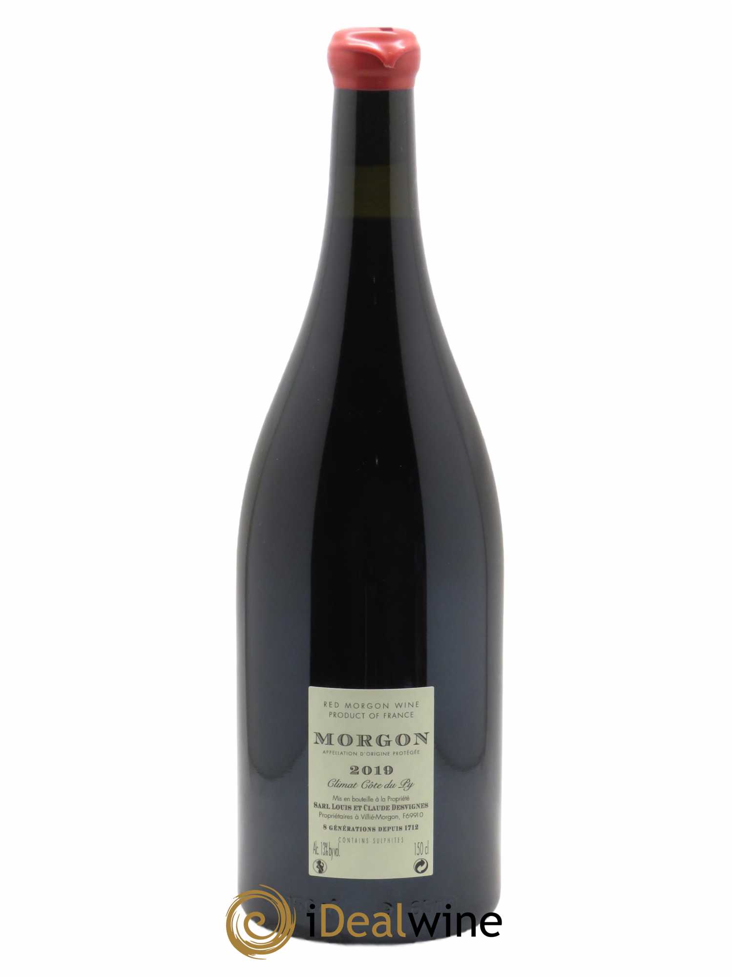 Morgon Côte de Py Javernières Louis-Claude Desvignes 2019 - Lot of 1 magnum - 1