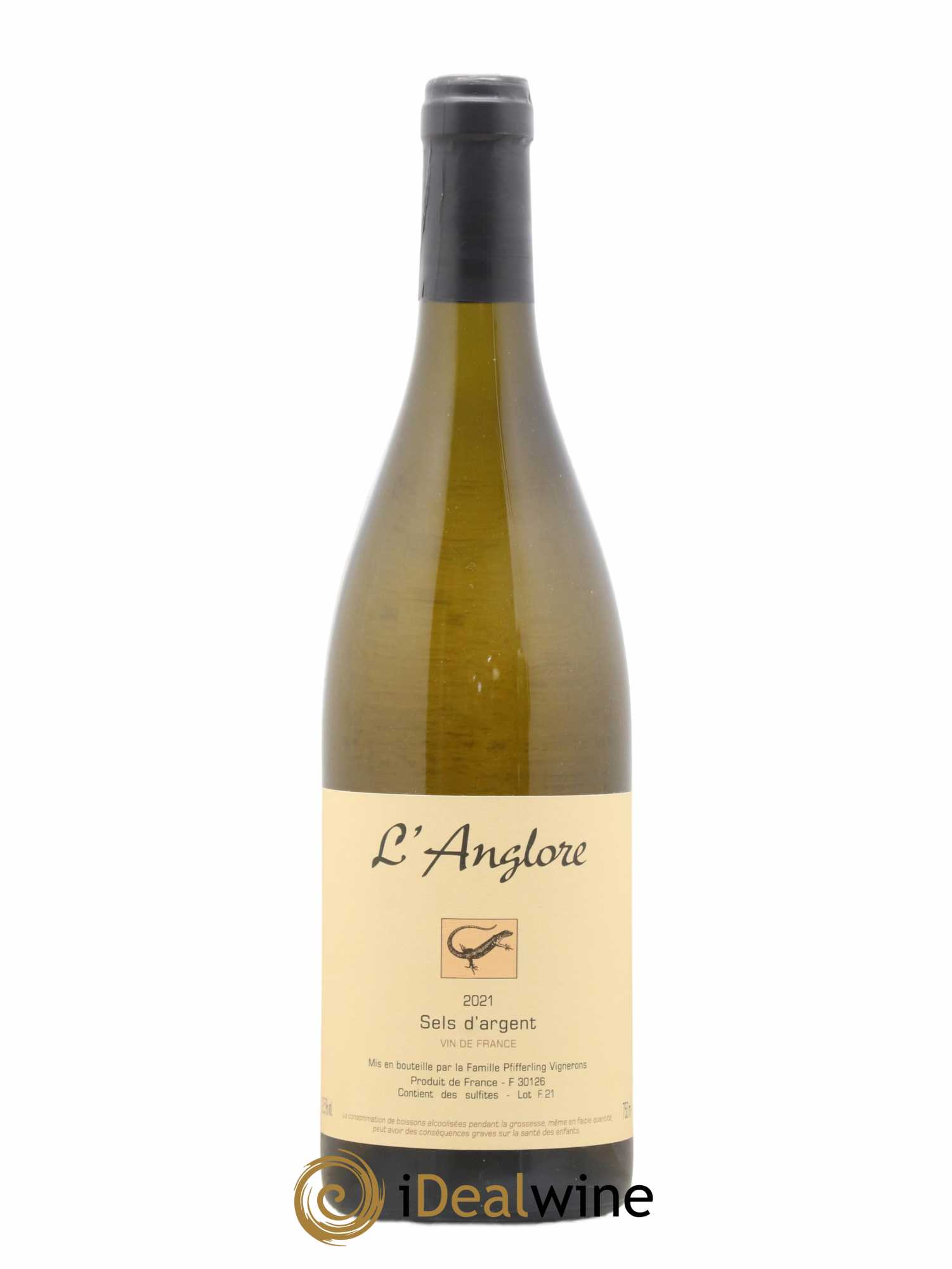 Vin de France Sels d'argent L'Anglore 2021 - Lot de 1 bouteille - 0
