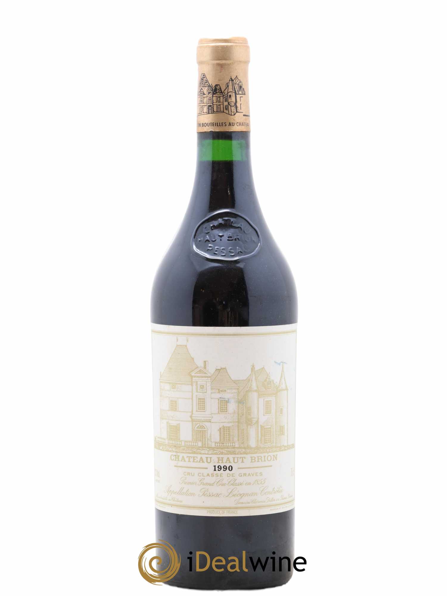 Château Haut Brion 1er Grand Cru Classé 1990 - Lot de 1 bouteille - 0