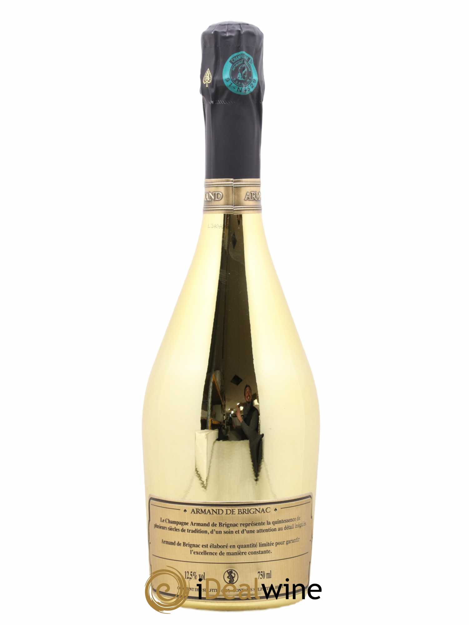 Gold Brut Armand de Brignac - Lot de 1 bouteille - 2
