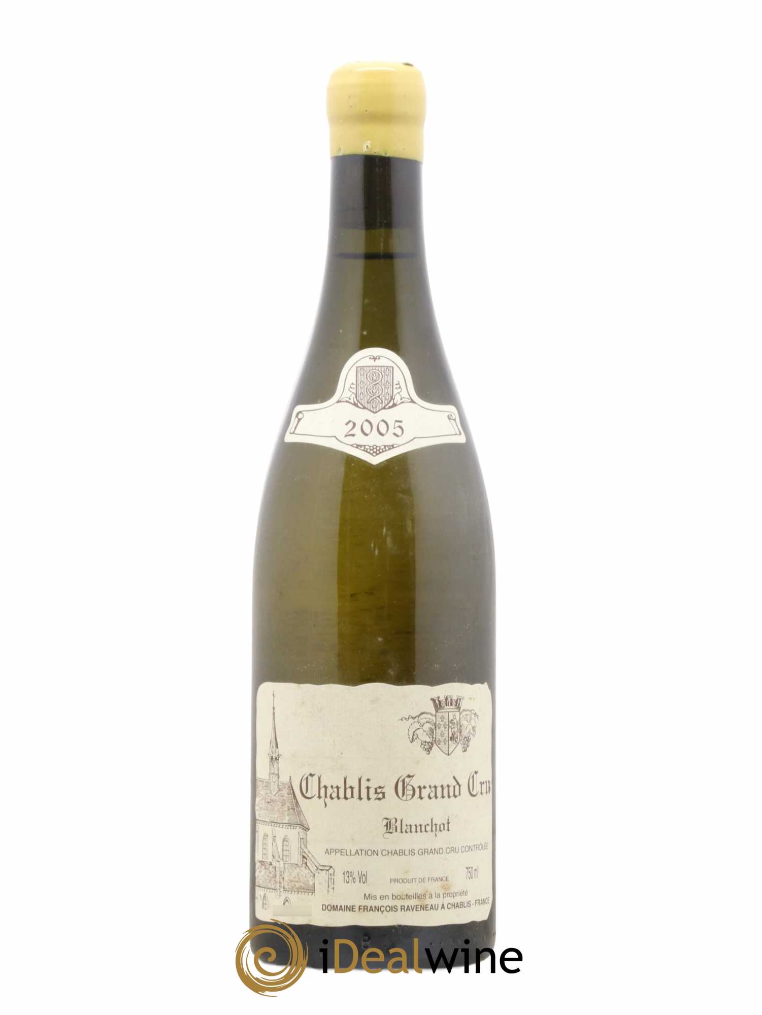 Chablis Grand Cru Blanchot Raveneau (Domaine) 2005 - Posten von 1 Flasche - 0