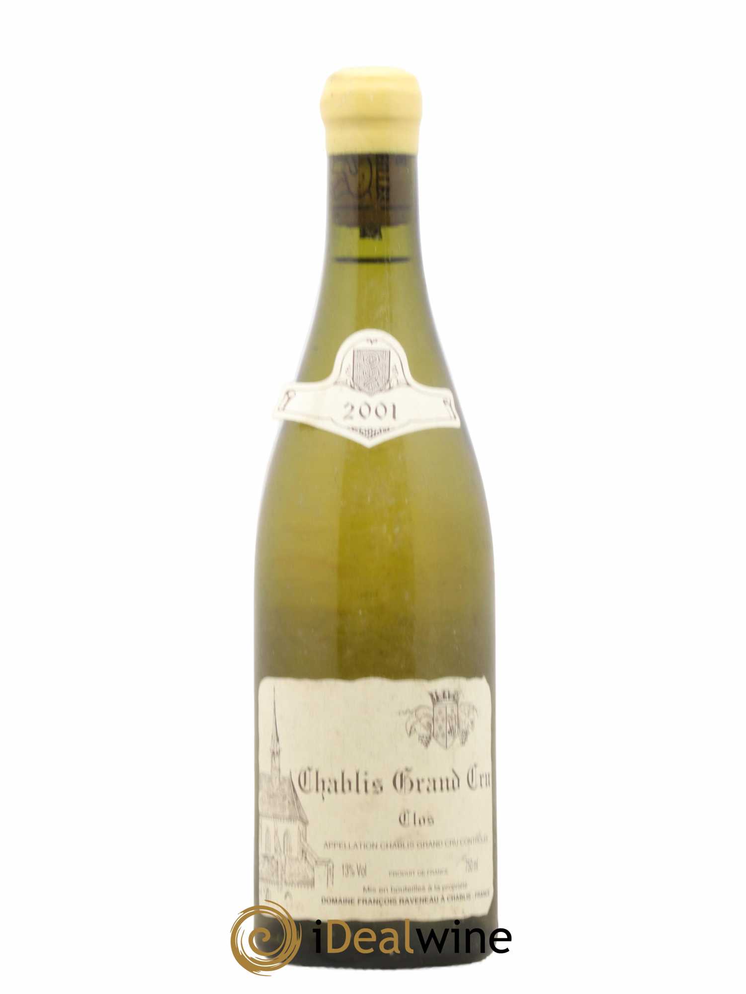 Chablis Grand Cru Clos Raveneau (Domaine) 2001 - Lot de 1 bouteille - 0
